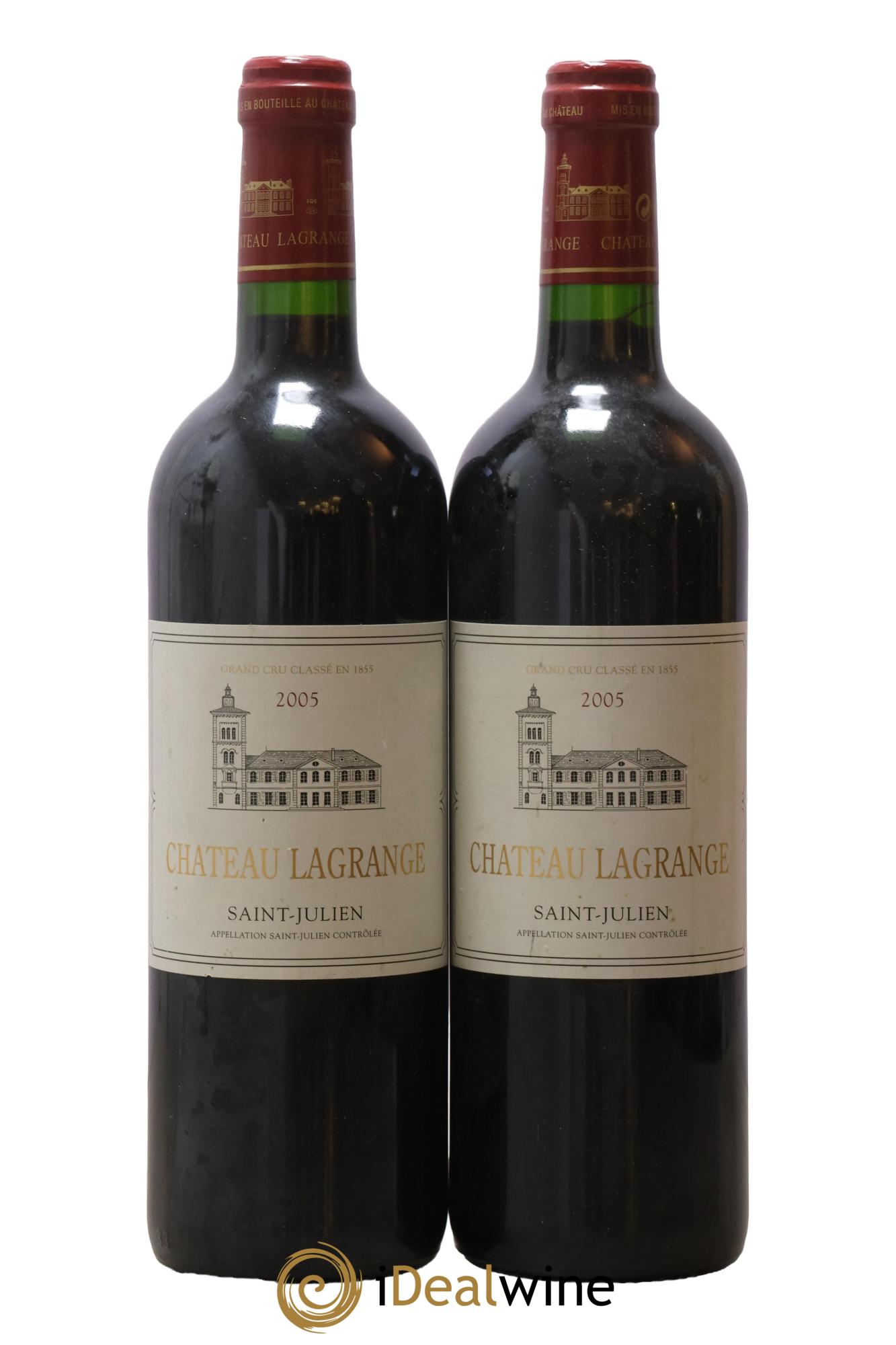 Château Lagrange 3ème Grand Cru Classé 2005 - Lot de 2 bouteilles - 0
