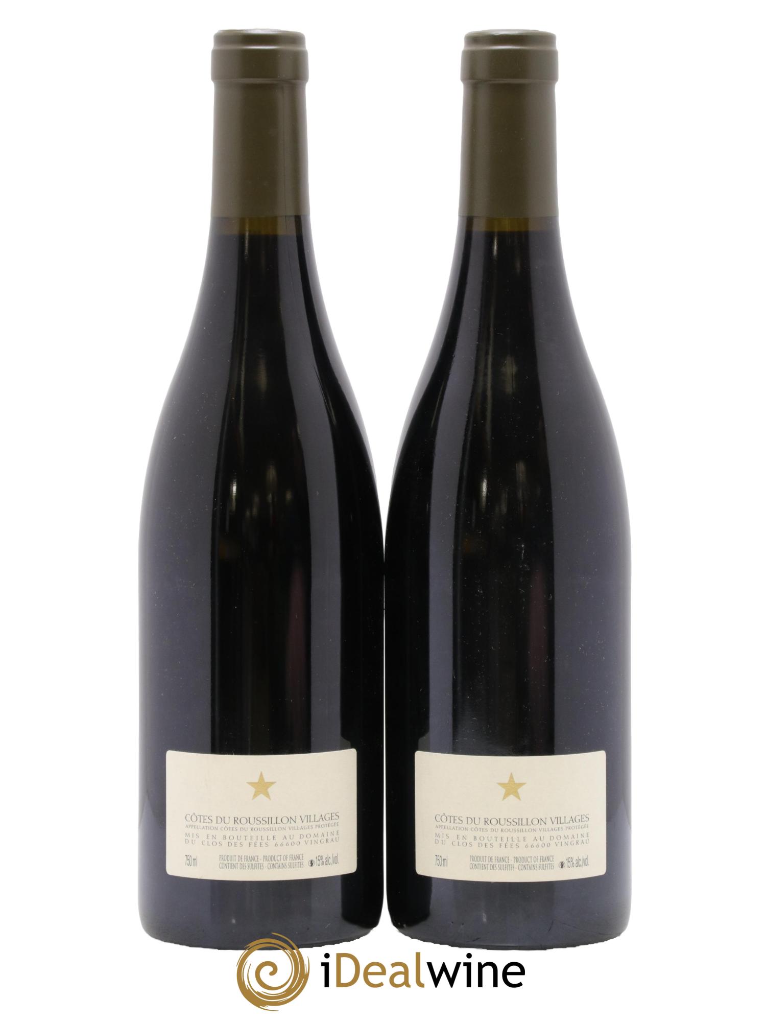 Côtes du Roussillon Villages Clos des Fées Hervé Bizeul 2016 - Lot of 2 bottles - 1