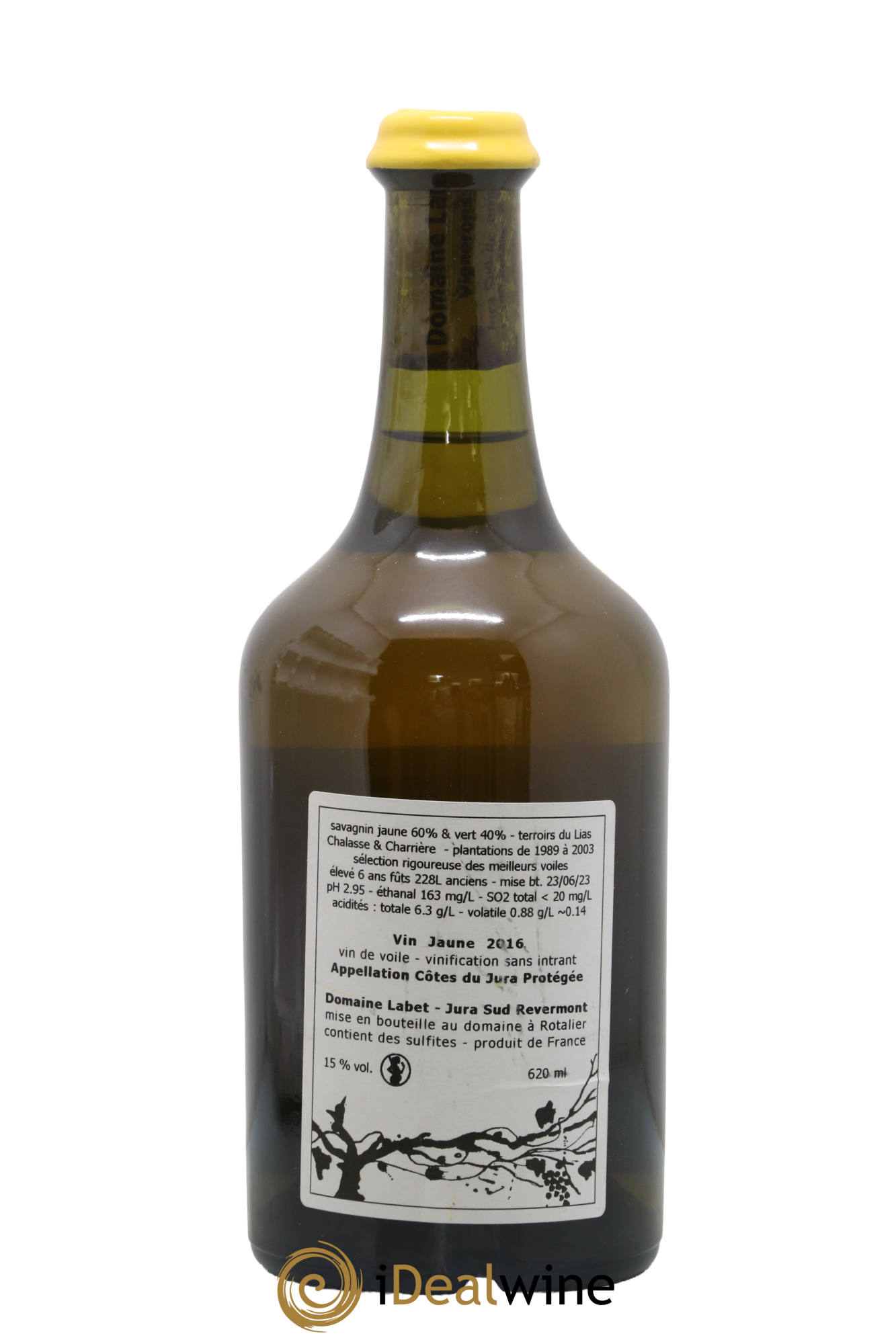 Côtes du Jura Vin Jaune Romain - Julien  - Charline Labet 2016 - Lot of 1 Clavelin - 1