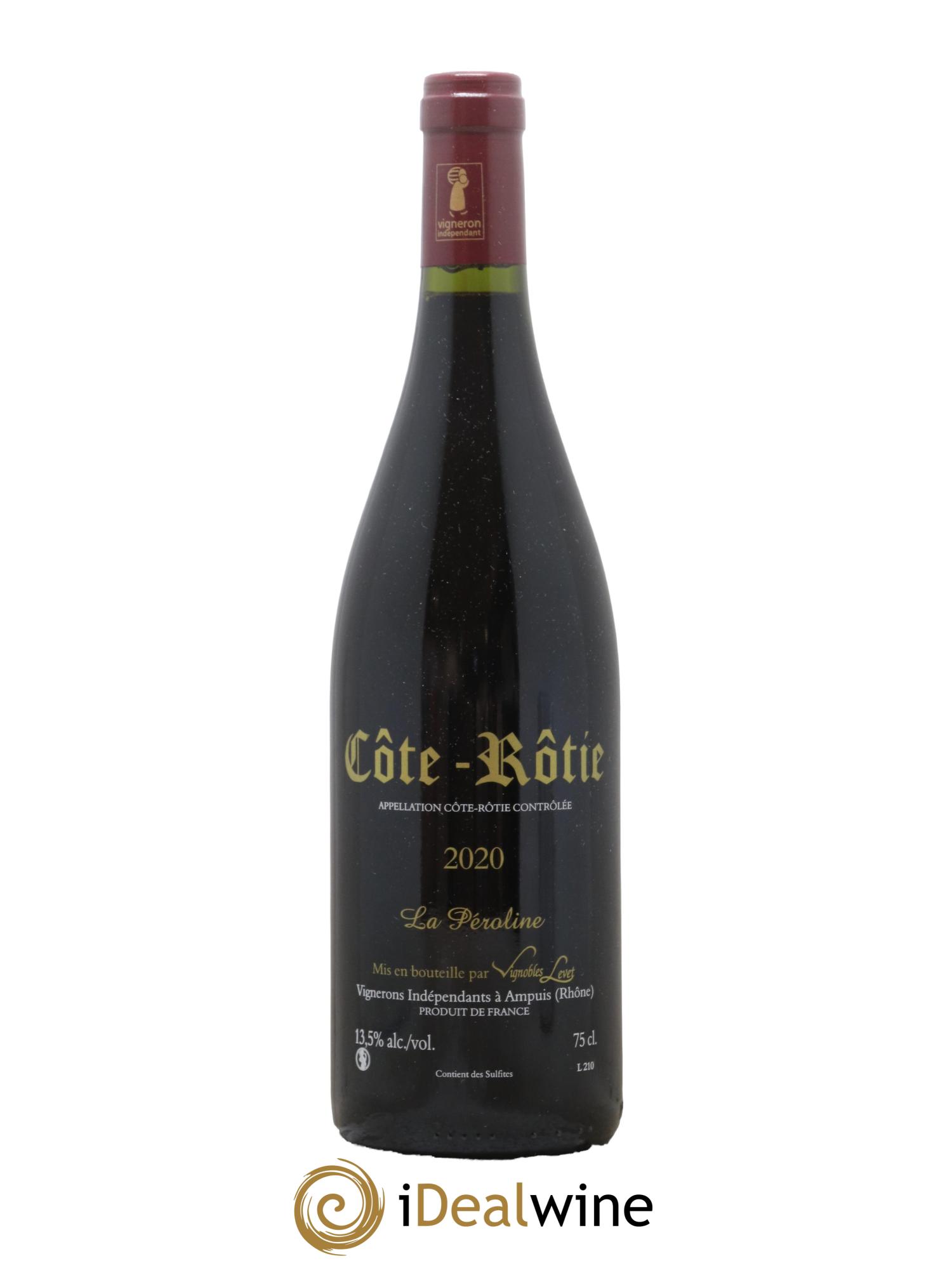 Côte-Rôtie La Péroline Vignobles Levet 2020 - Lot de 1 bouteille - 1