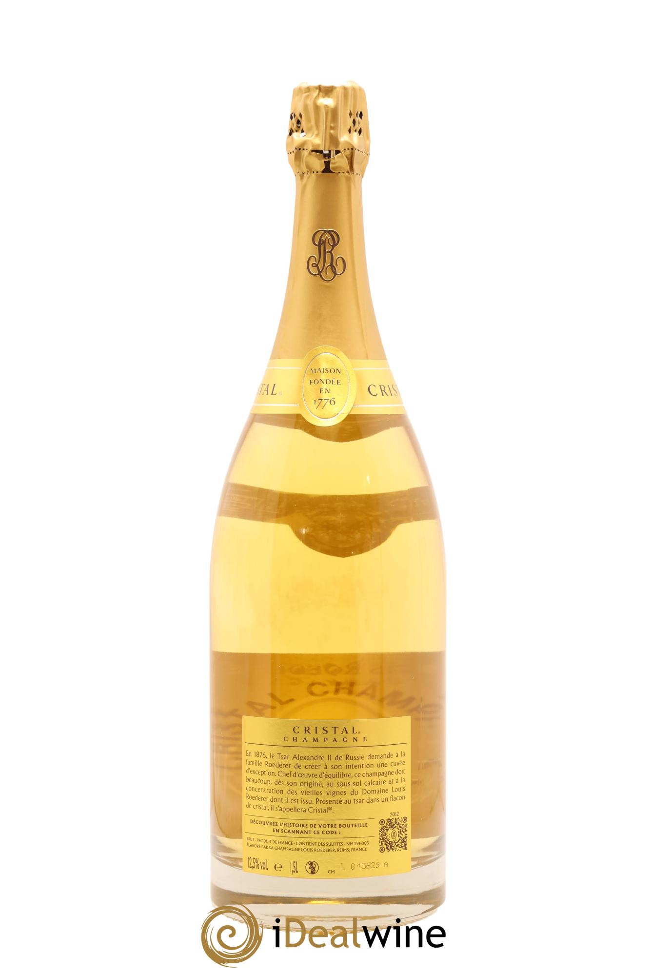 Cristal Louis Roederer 2012 - Lotto di 1 magnum - 1