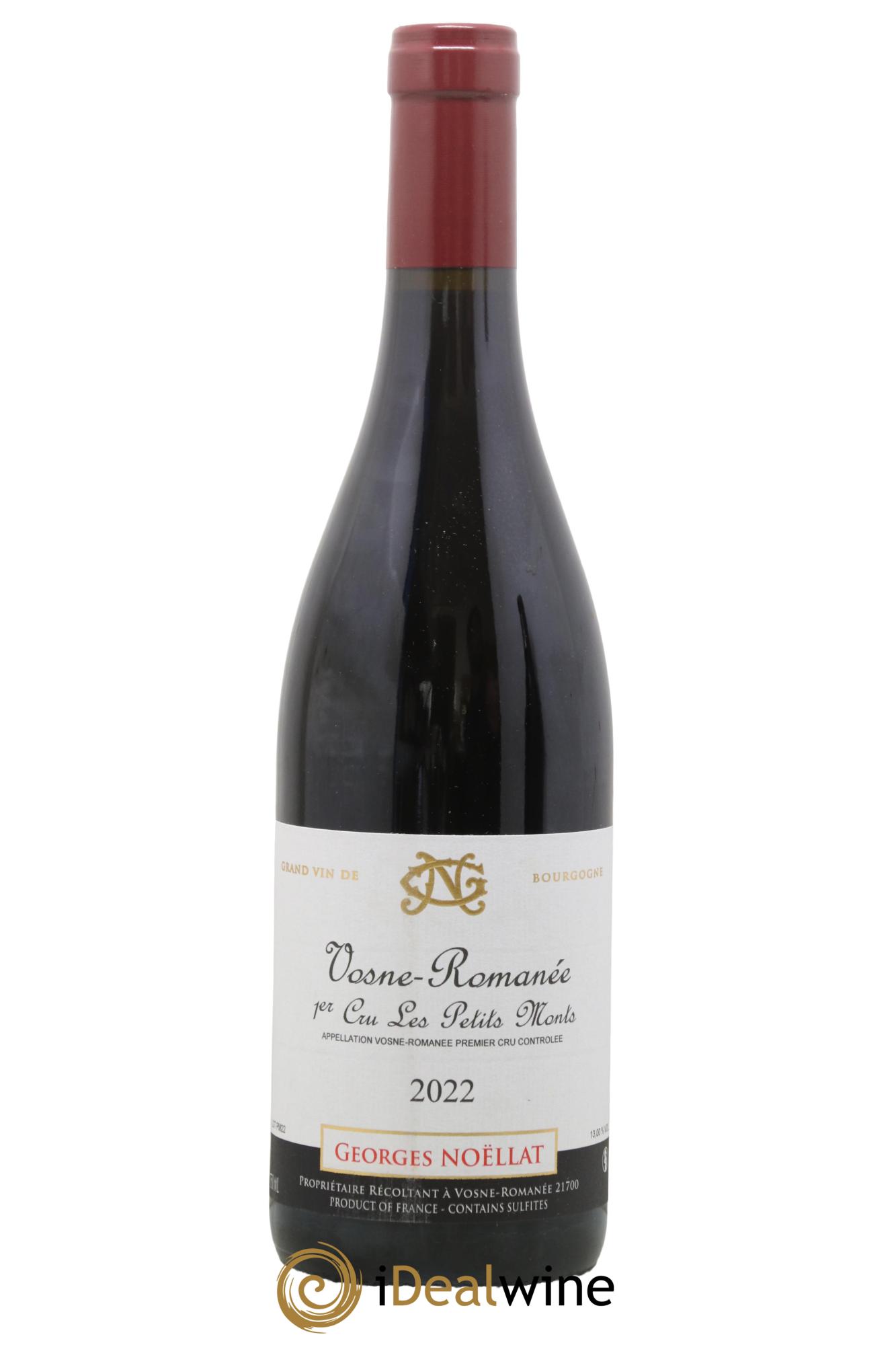 Vosne-Romanée 1er Cru Les Petits Monts Georges Noëllat (Domaine) 2022 - Posten von 1 Flasche - 0