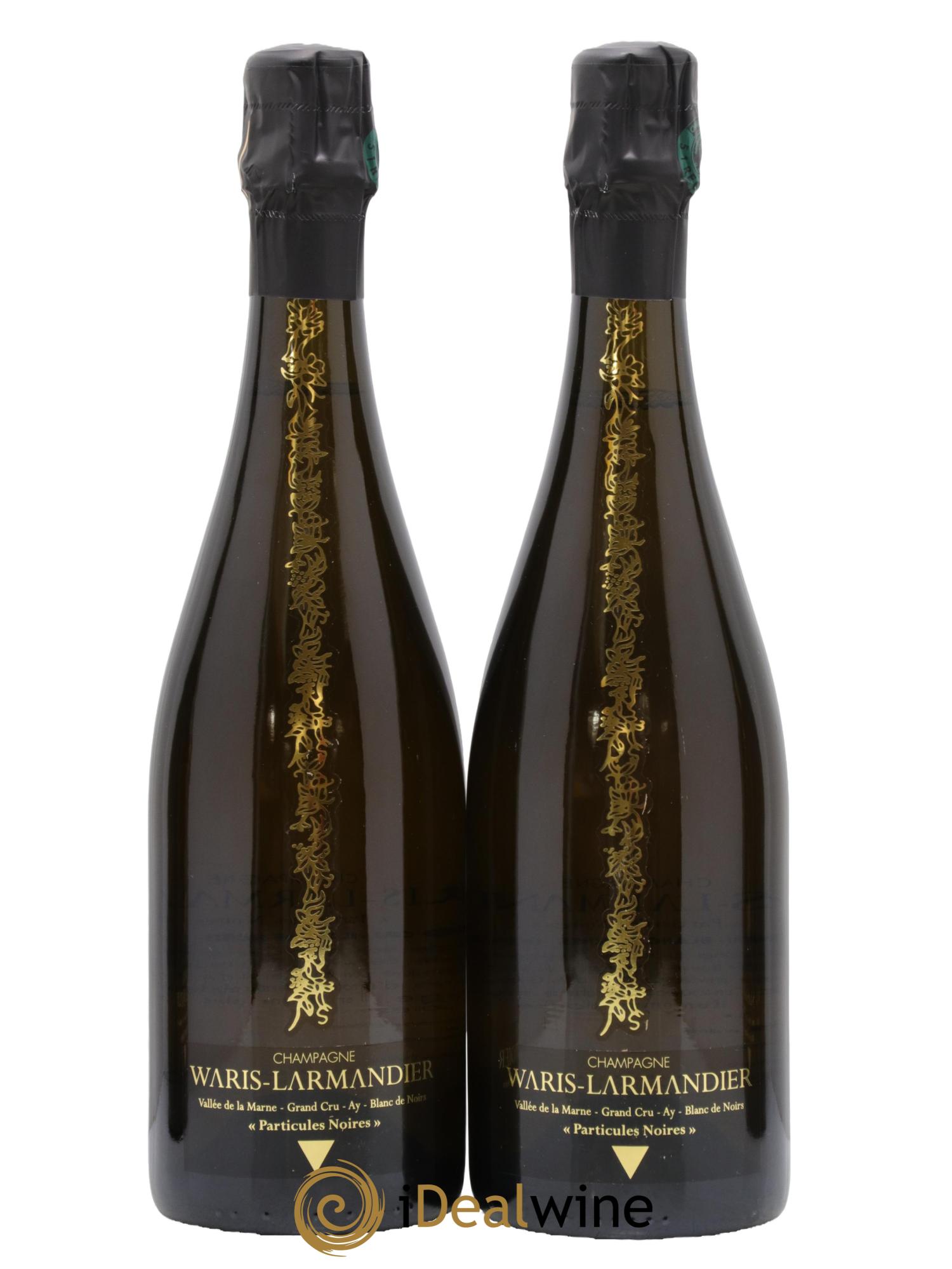 Champagne Particules Noires Blanc de Noirs Waris-Larmandier - Lotto di 2 bottiglie - 0