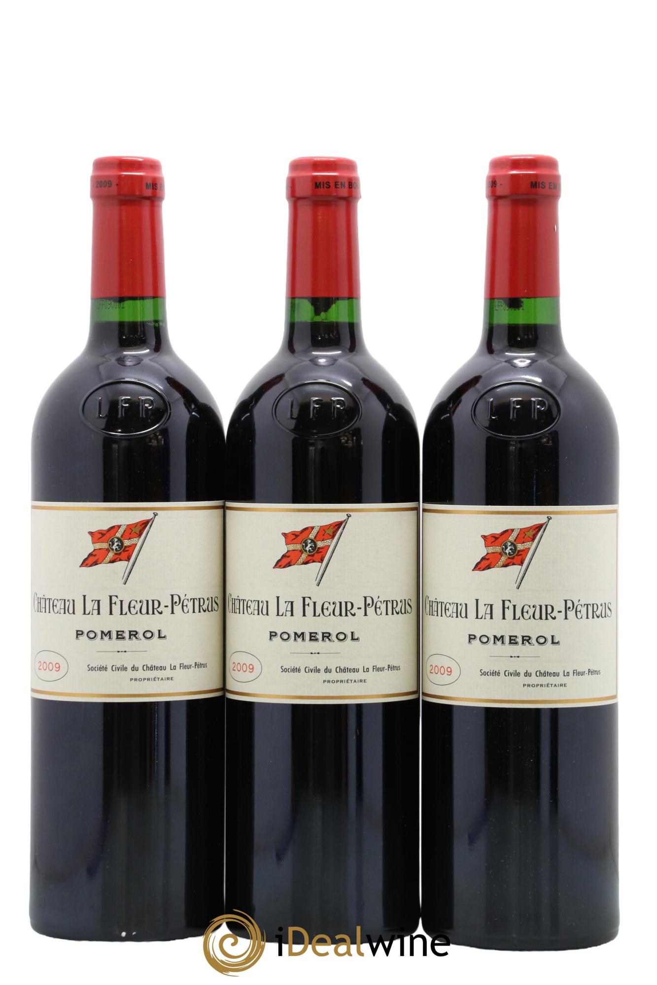 Château la Fleur Petrus 2009 - Posten von 3 Flaschen - 0