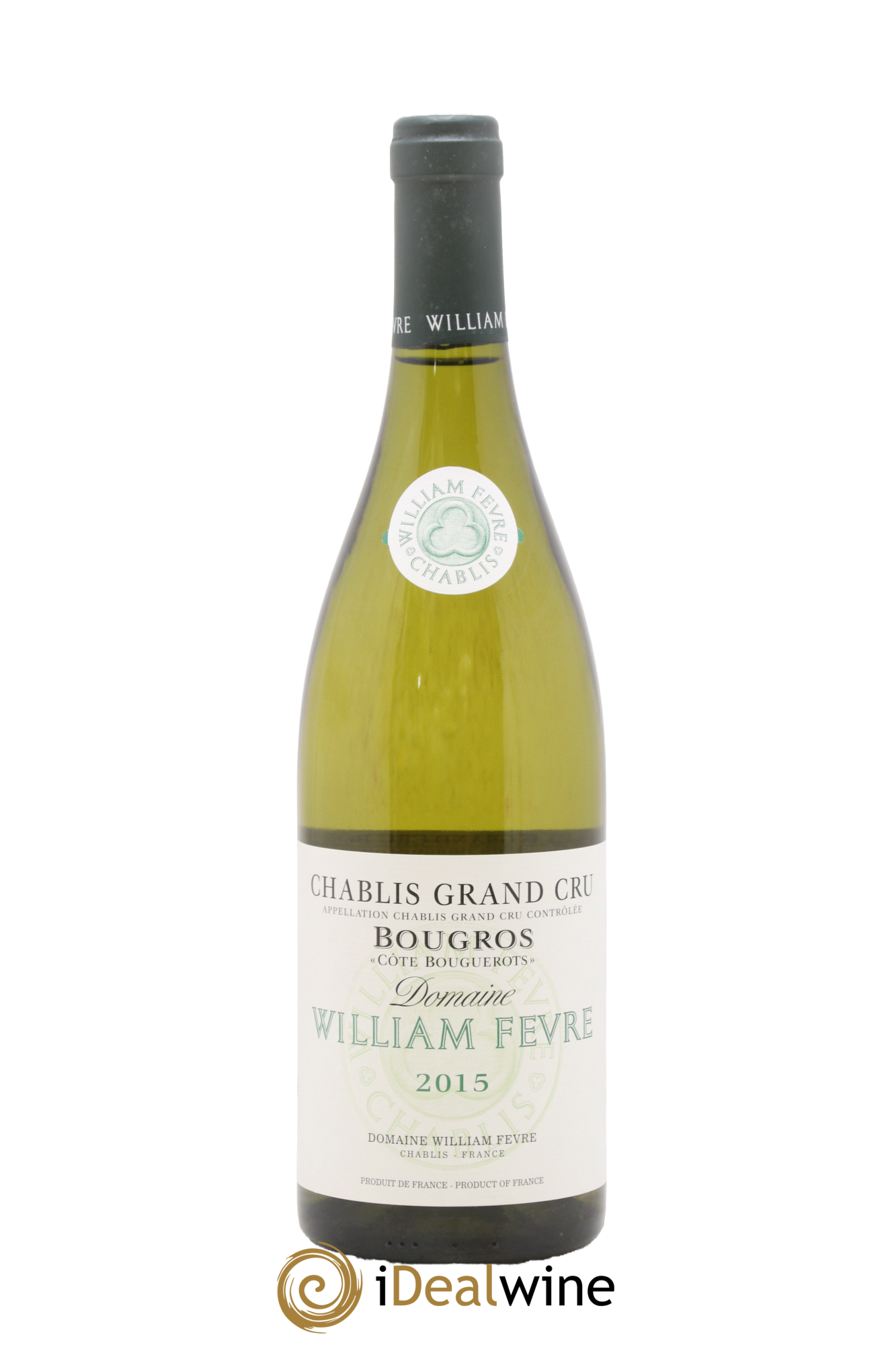 Chablis Grand Cru Bougros Côte Bouguerots William Fèvre 2015 - Lotto di 1 bottiglia - 0