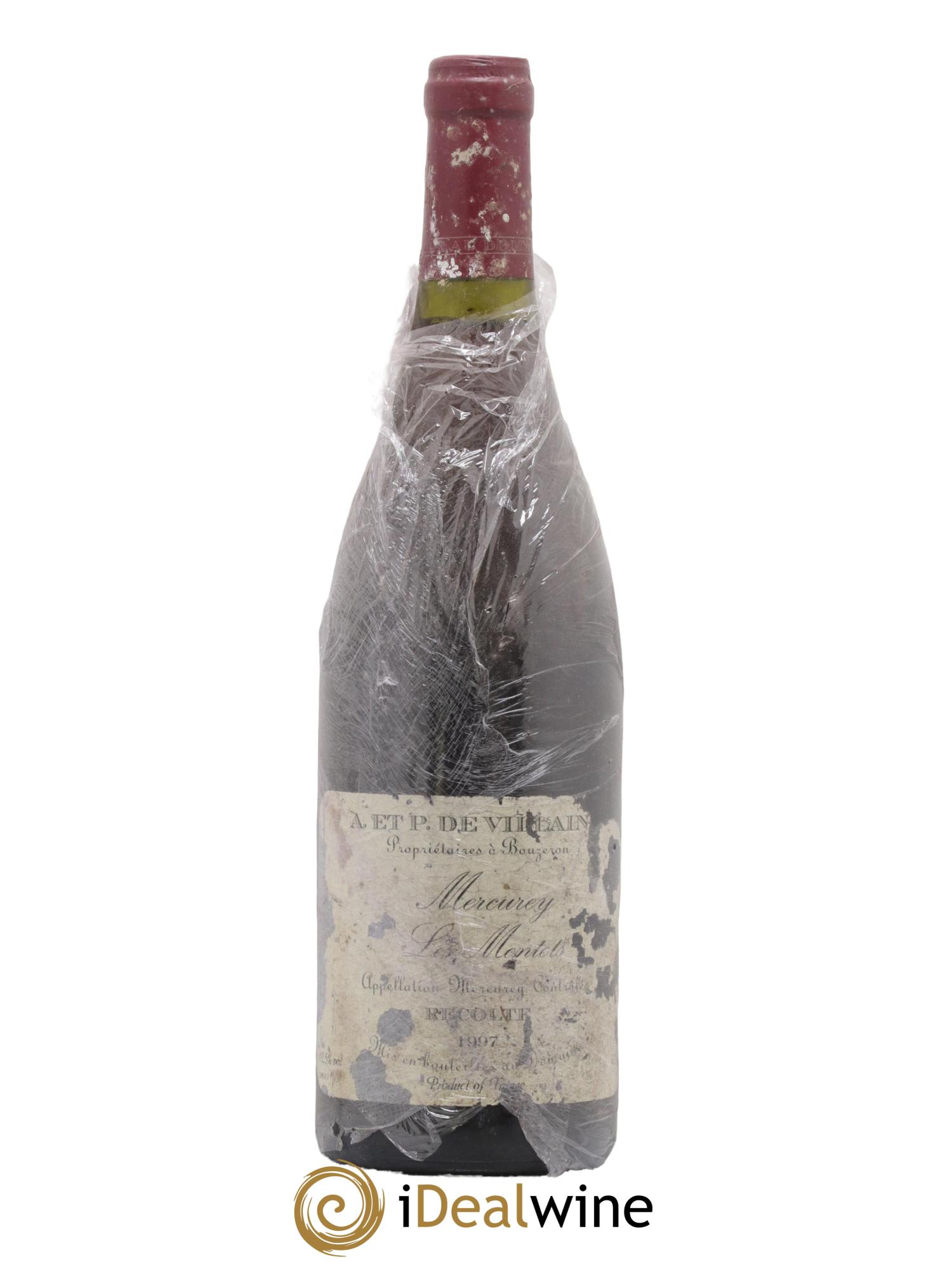 Mercurey Les Montots Domaine de Villaine 1997 - Lot de 1 bouteille - 0