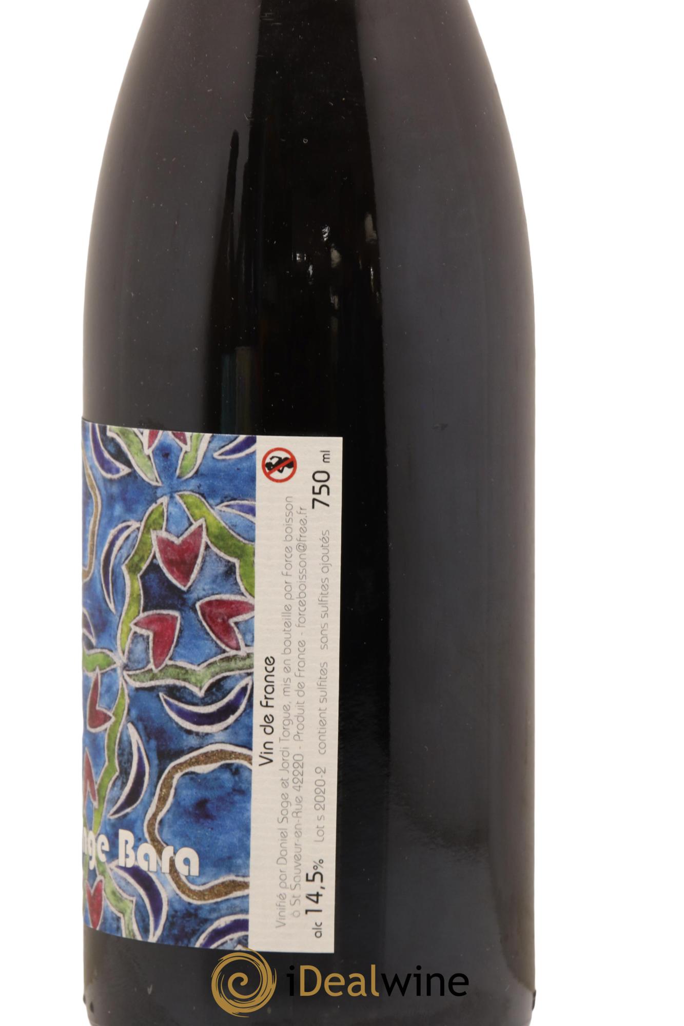 Vin de France Grange Bara Daniel Sage 2018 - Lot of 1 bottle - 1