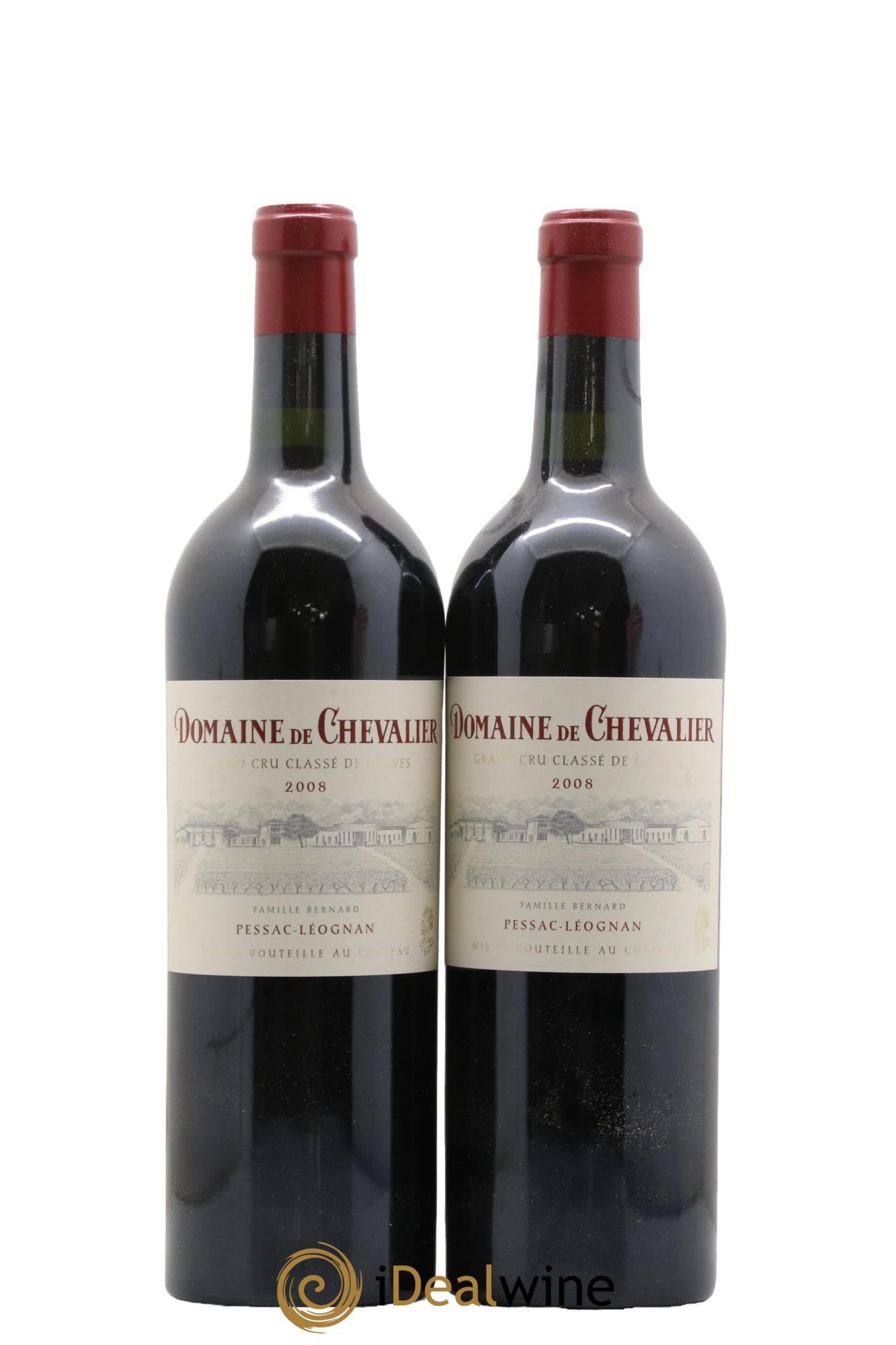 Domaine de Chevalier Cru Classé de Graves 2008 - Lot de 2 bouteilles - 0