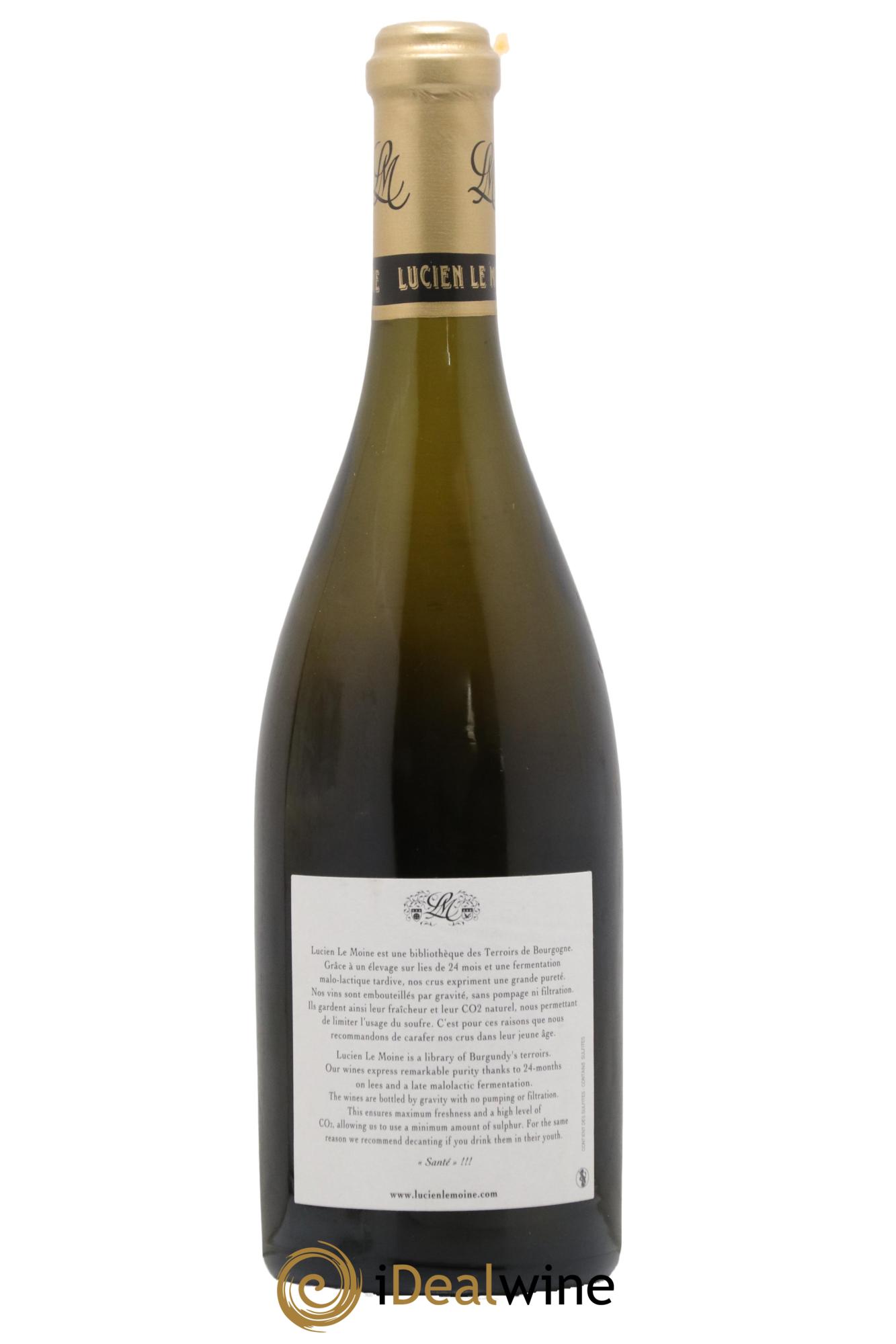 Puligny-Montrachet 1er Cru Folatières Lucien Le Moine 2017 - Lot de 1 bouteille - 1