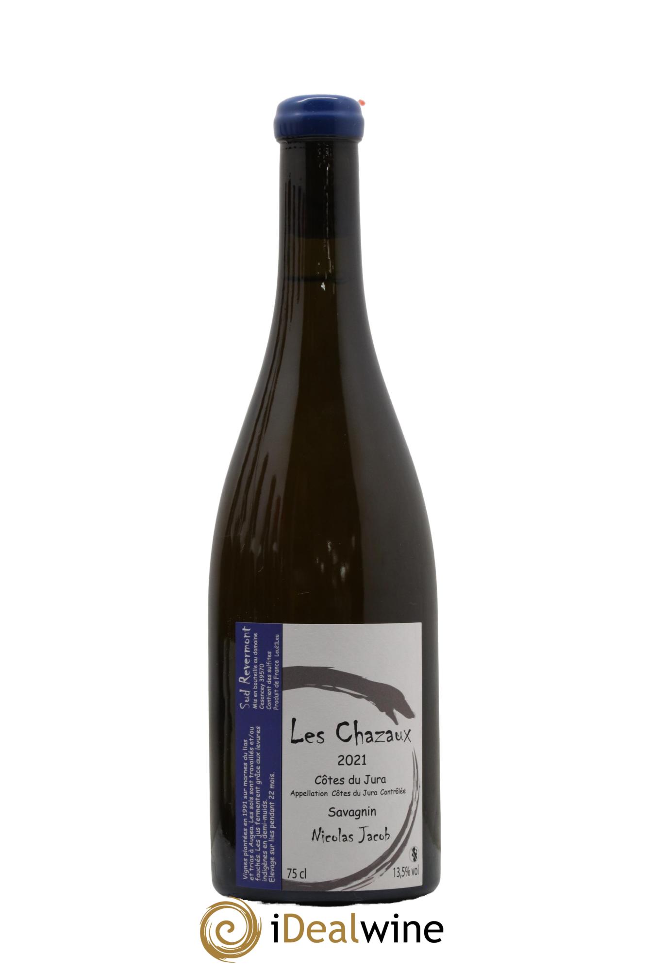 Côtes du Jura Savagnin Les Chazaux Nicolas Jacob 2021 - Lot de 1 bouteille - 0