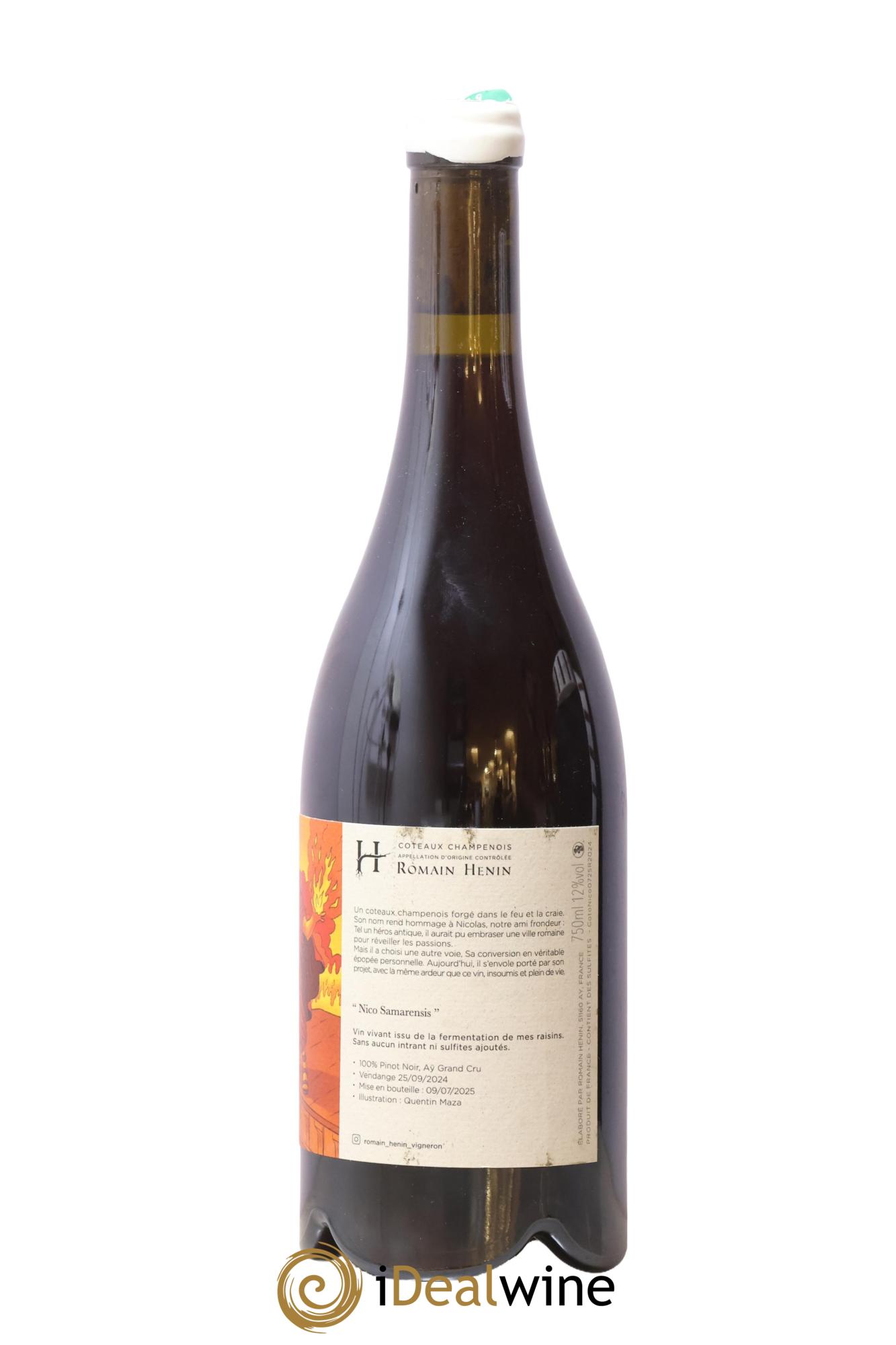 Nico Samarensis Romain Henin 2024 - Lot de 1 bouteille - 1