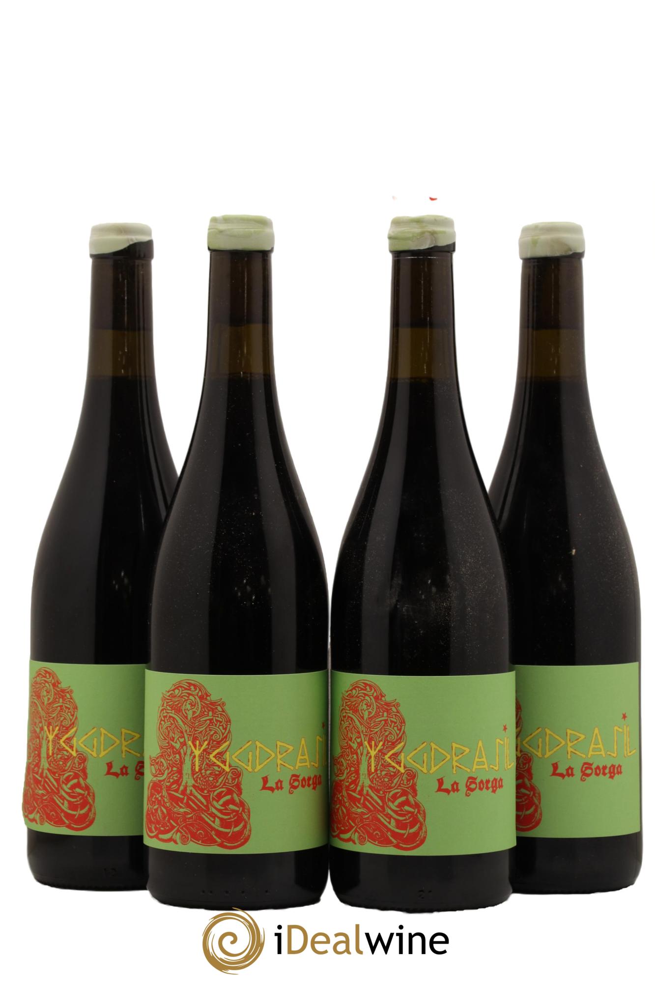Vin de France YGGDRASIL La Sorga Anthony Tortul 2017 - Lot de 4 bouteilles - 0