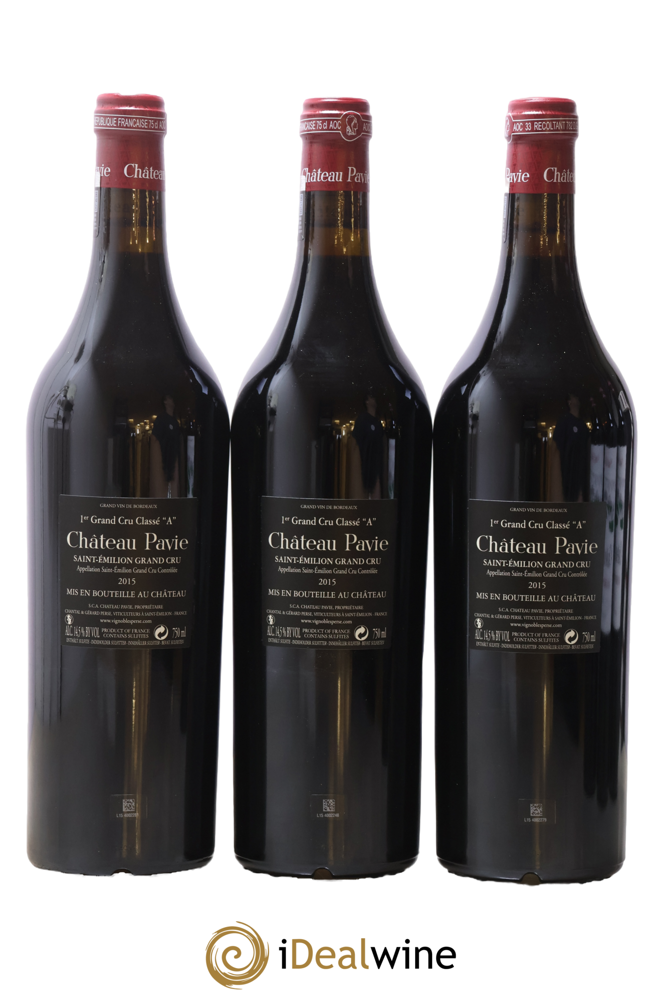 Château Pavie 1er Grand Cru Classé A 2015 - Lot de 6 bouteilles - 2