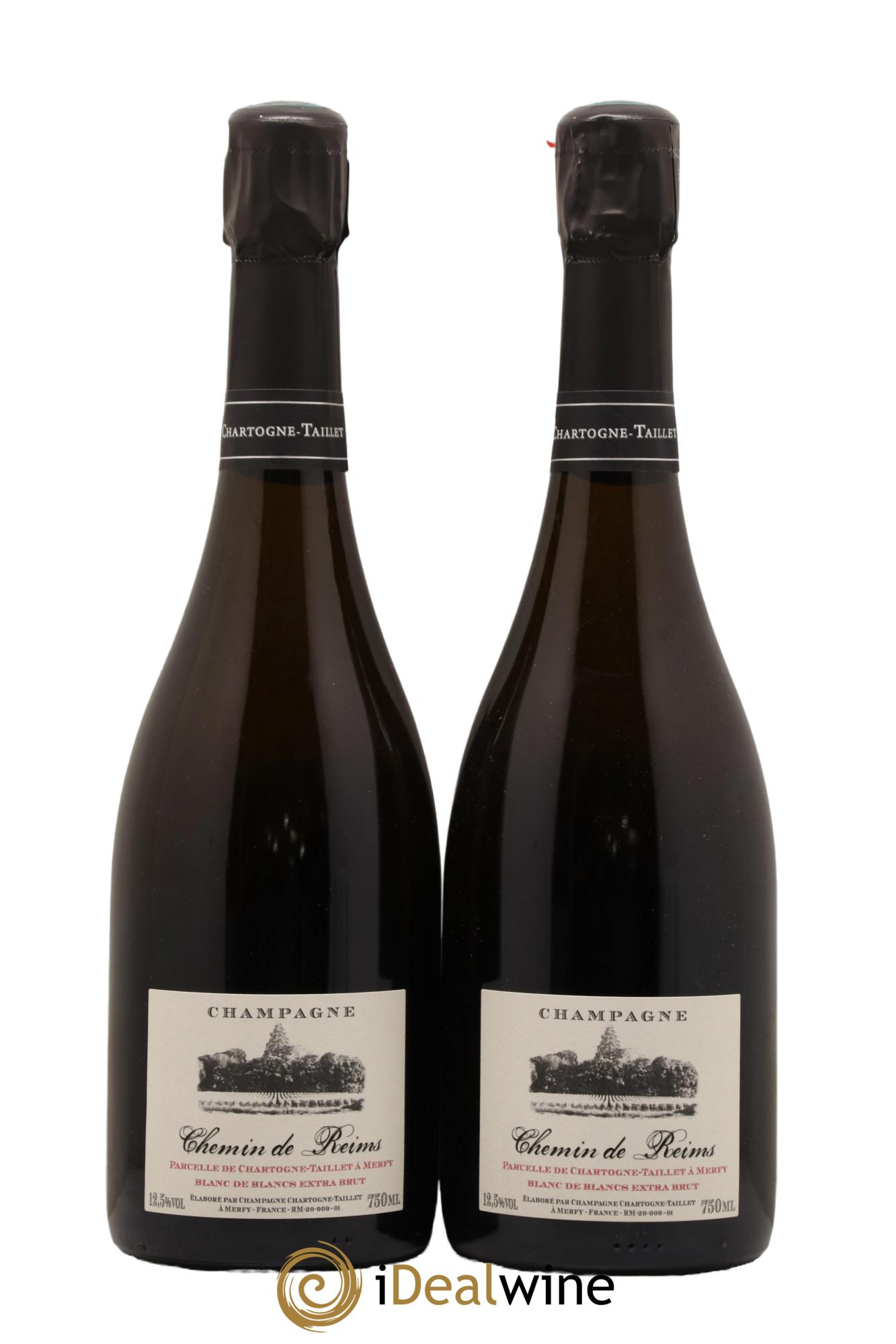 Chemins de Reims Chartogne-Taillet 2017 - Lot de 2 bouteilles - 0