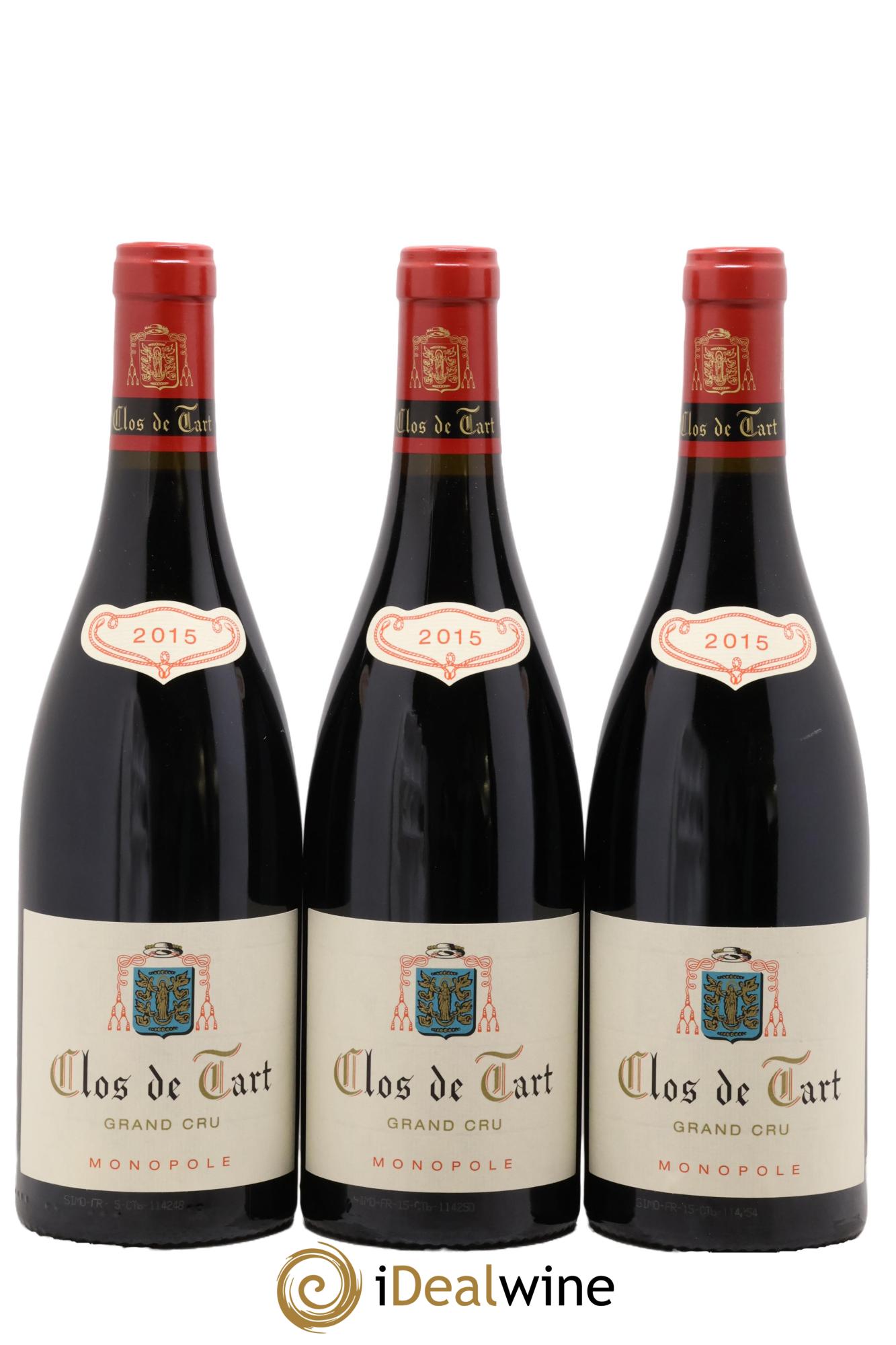 Clos de Tart Grand Cru Clos de Tart 2015 - Lot de 3 bouteilles - 0