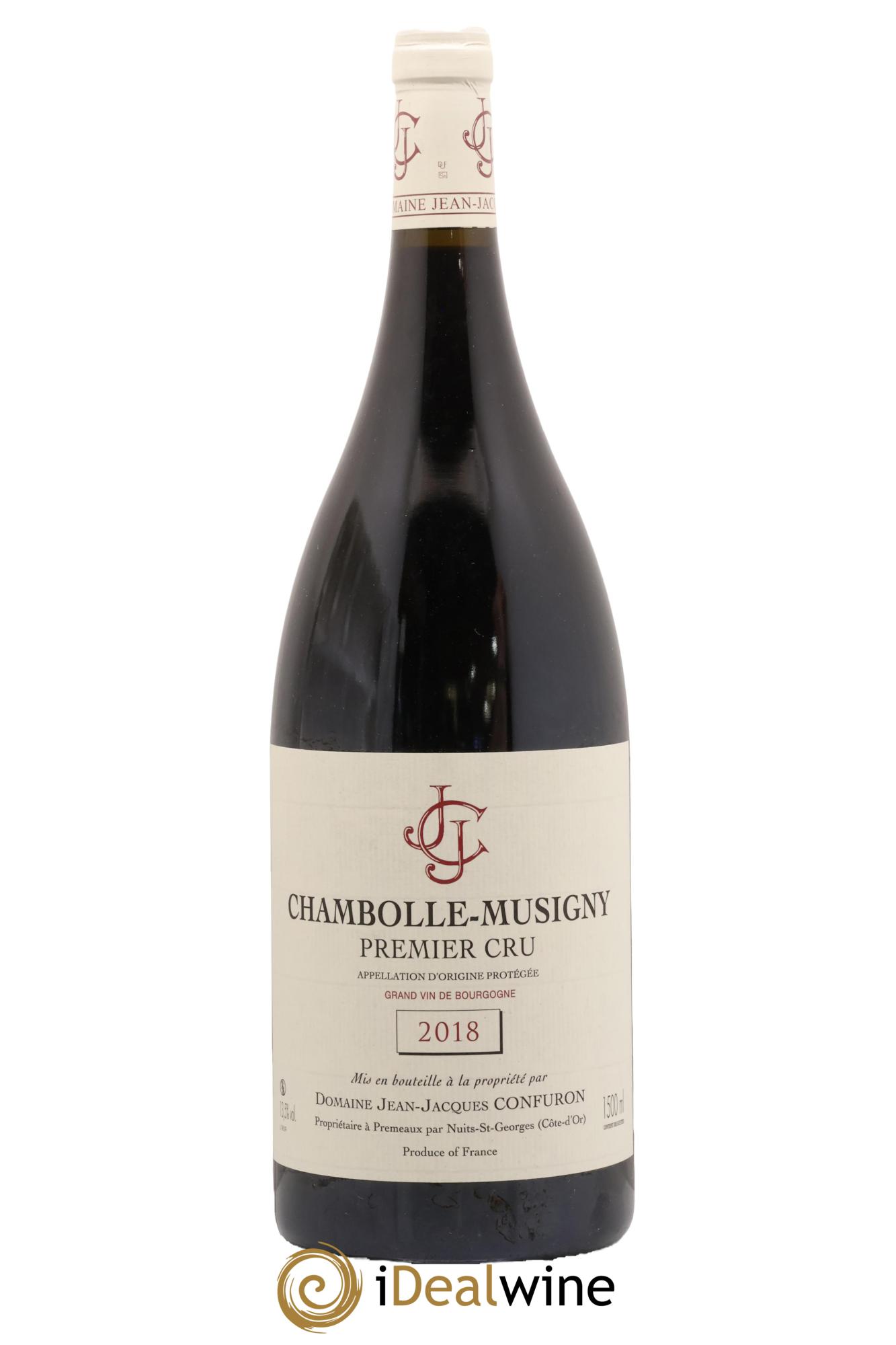 Chambolle-Musigny 1er Cru Jean-Jacques Confuron 2018 - Lot of 1 magnum - 0