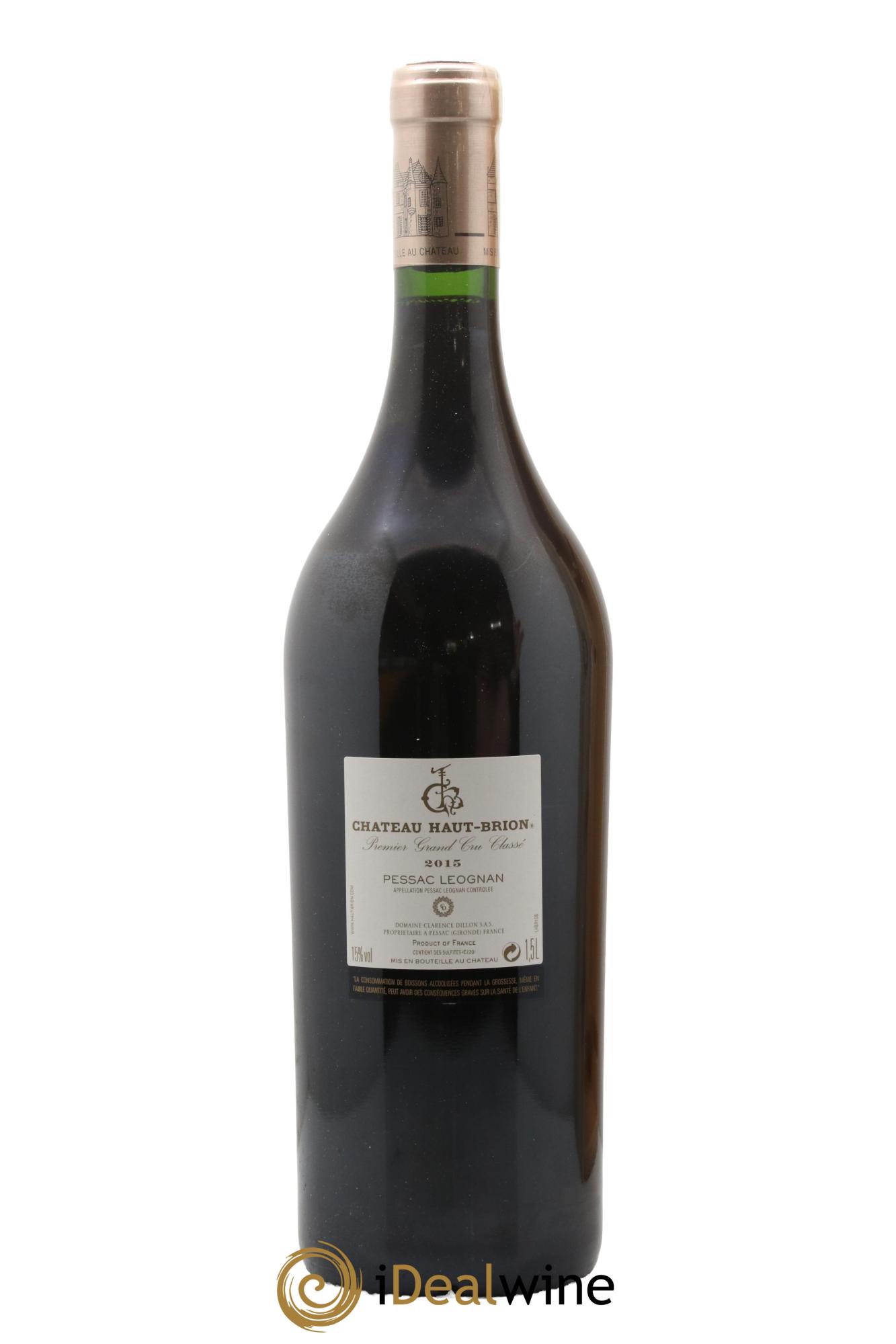 Château Haut Brion 1er Grand Cru Classé 2015 - Lotto di 1 magnum - 2