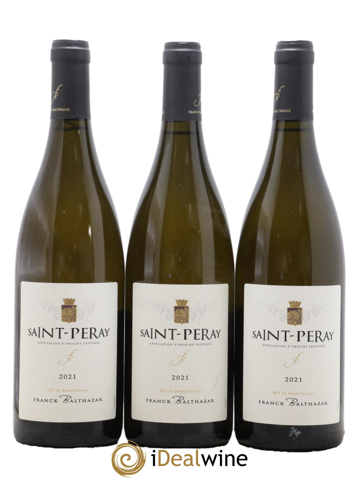 Saint-Péray François Balthazar 2021 - Lot de 3 bouteilles - 0