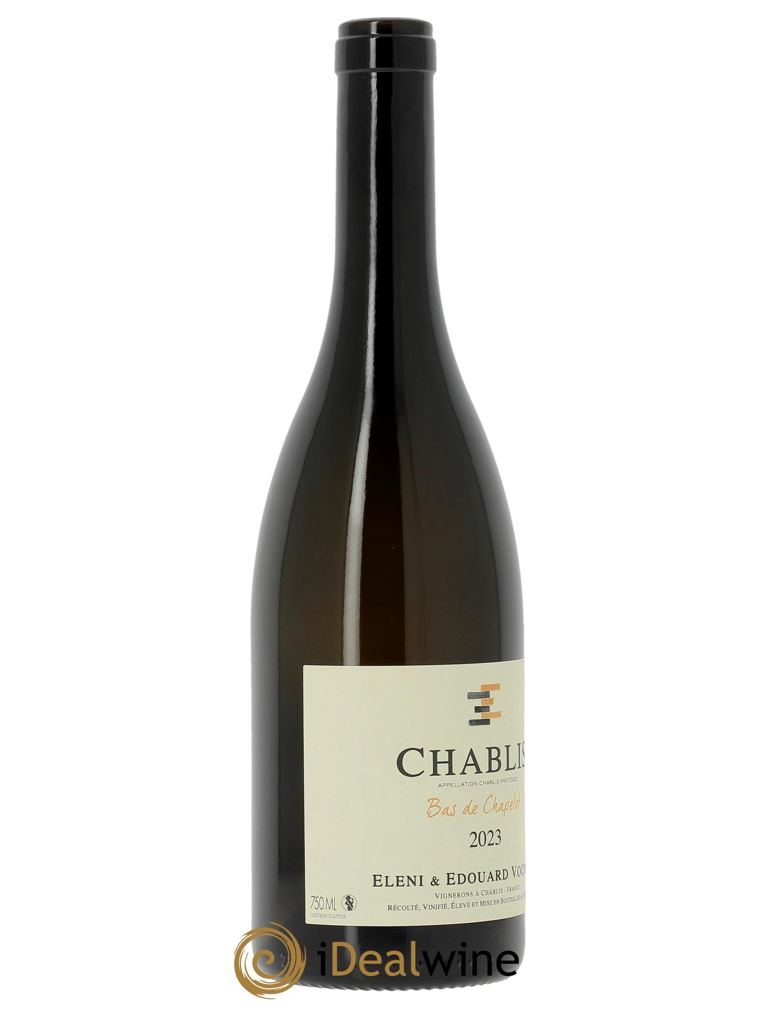 Chablis Le Bas de Chapelot Vocoret & Fils 2023 - Posten von 1 Flasche - 2