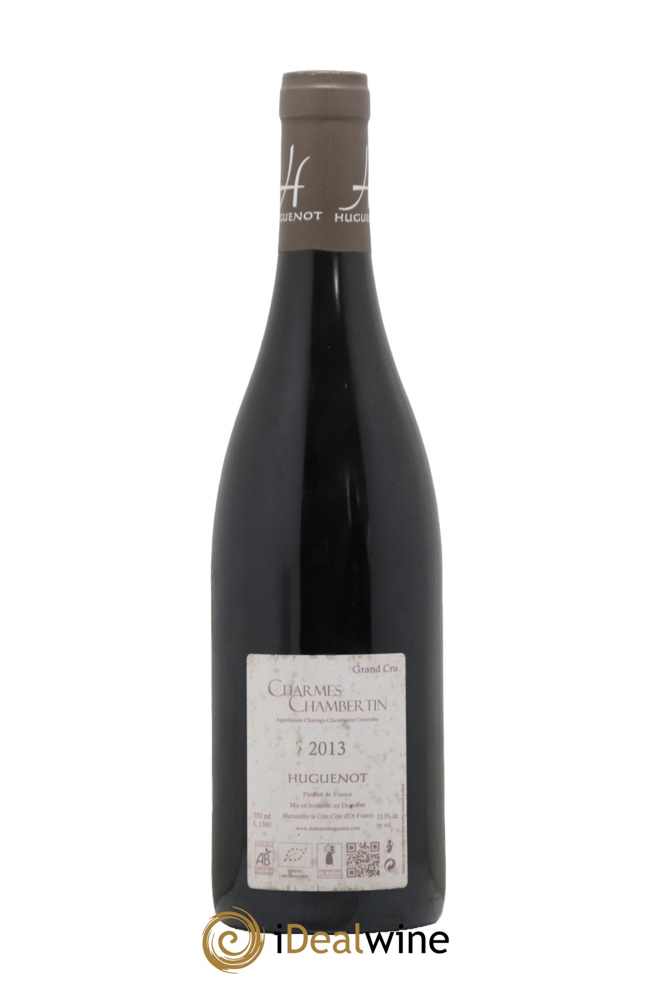 Charmes-Chambertin Grand Cru Huguenot 2013 - Lot de 1 bouteille - 1