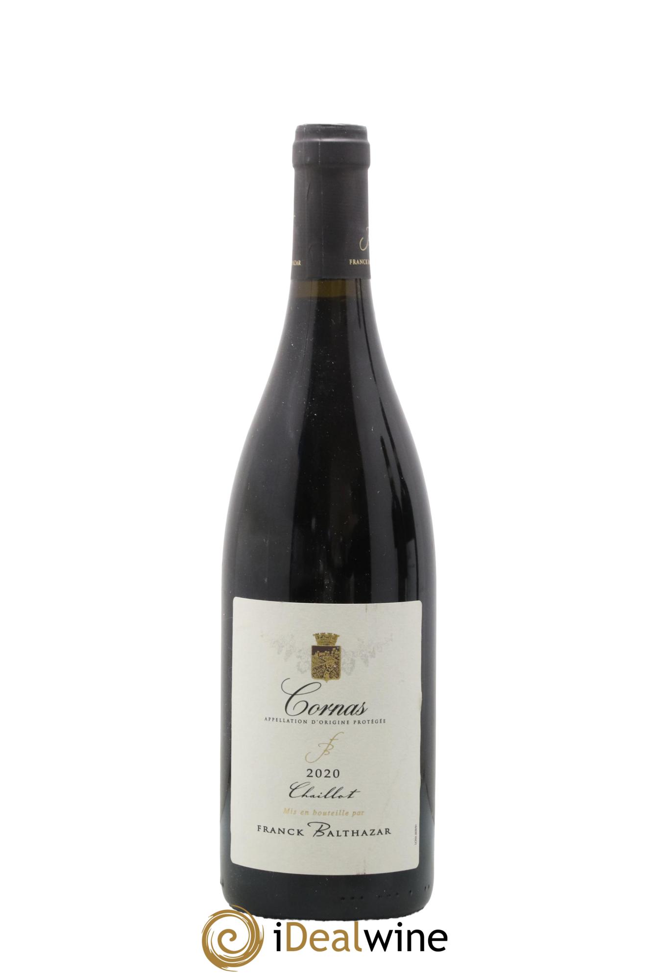 Cornas Chaillot Franck Balthazar (Domaine) 2020 - Lot de 1 bouteille - 0
