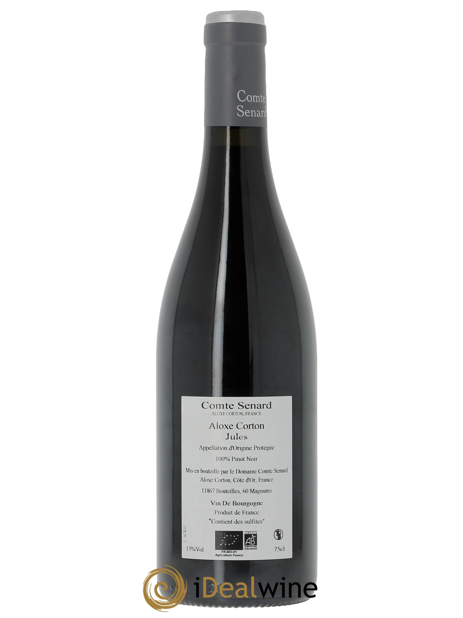 Aloxe-Corton Cuvée Jules Comte Senard  2023 - Lot de 1 bouteille - 1