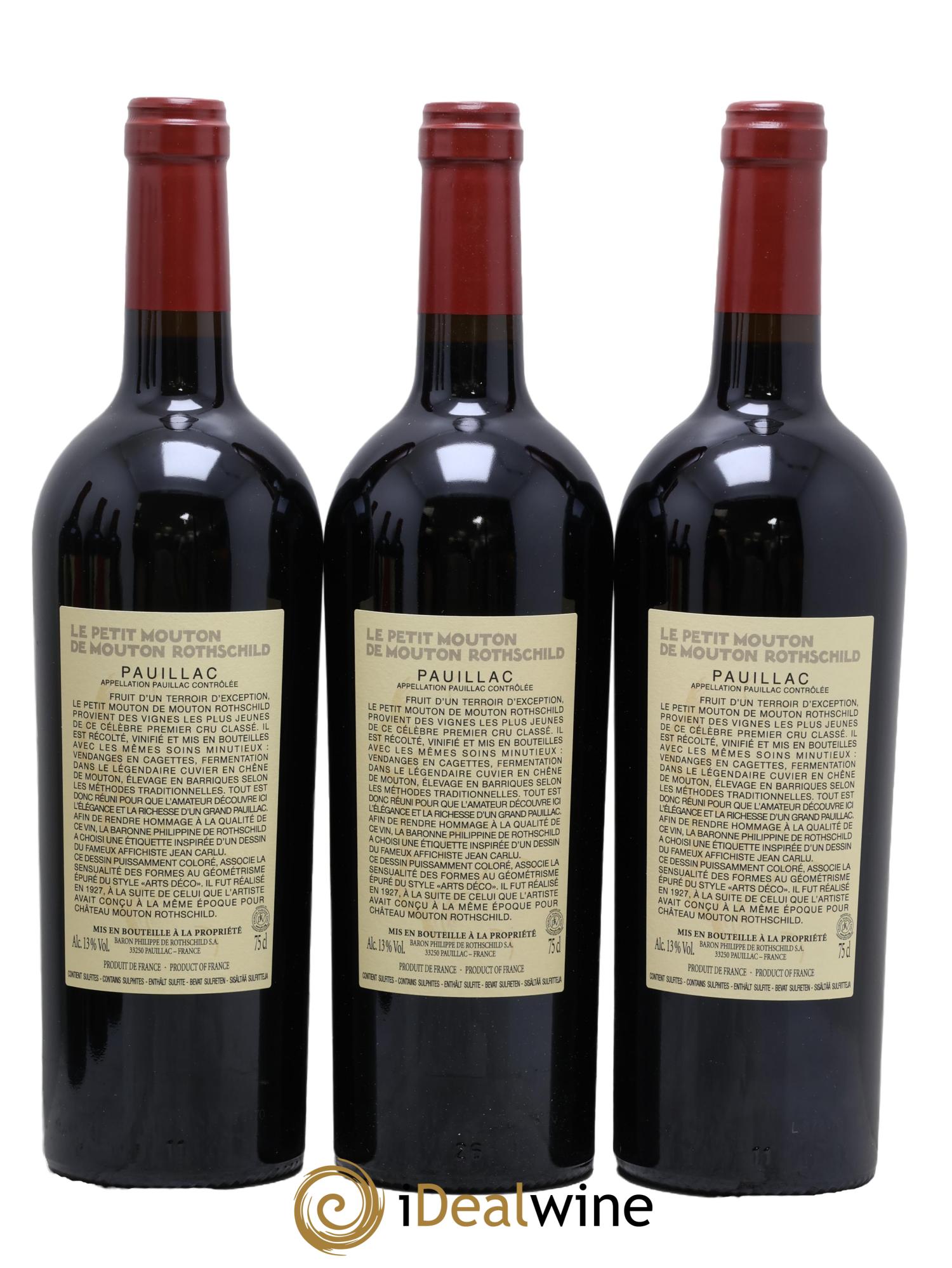 Petit Mouton Second Vin 2021 - Lotto di 6 bottiglie - 2