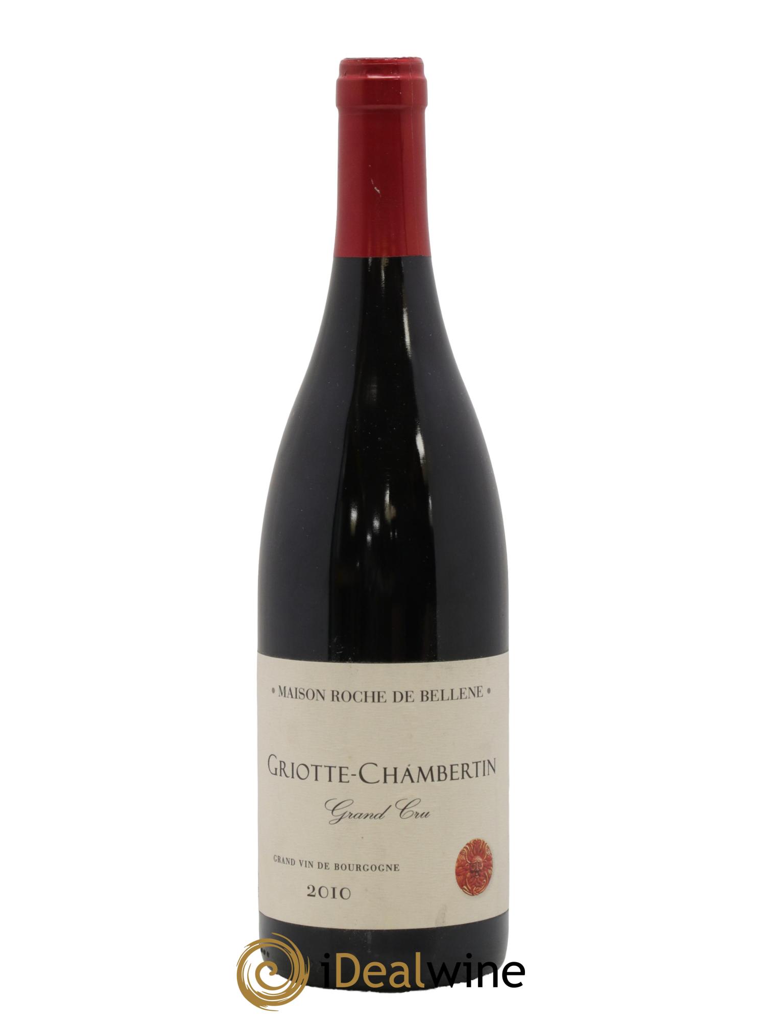 Griotte-Chambertin Grand Cru Maison Roche de Bellene 2010 - Lot de 1 bouteille - 0