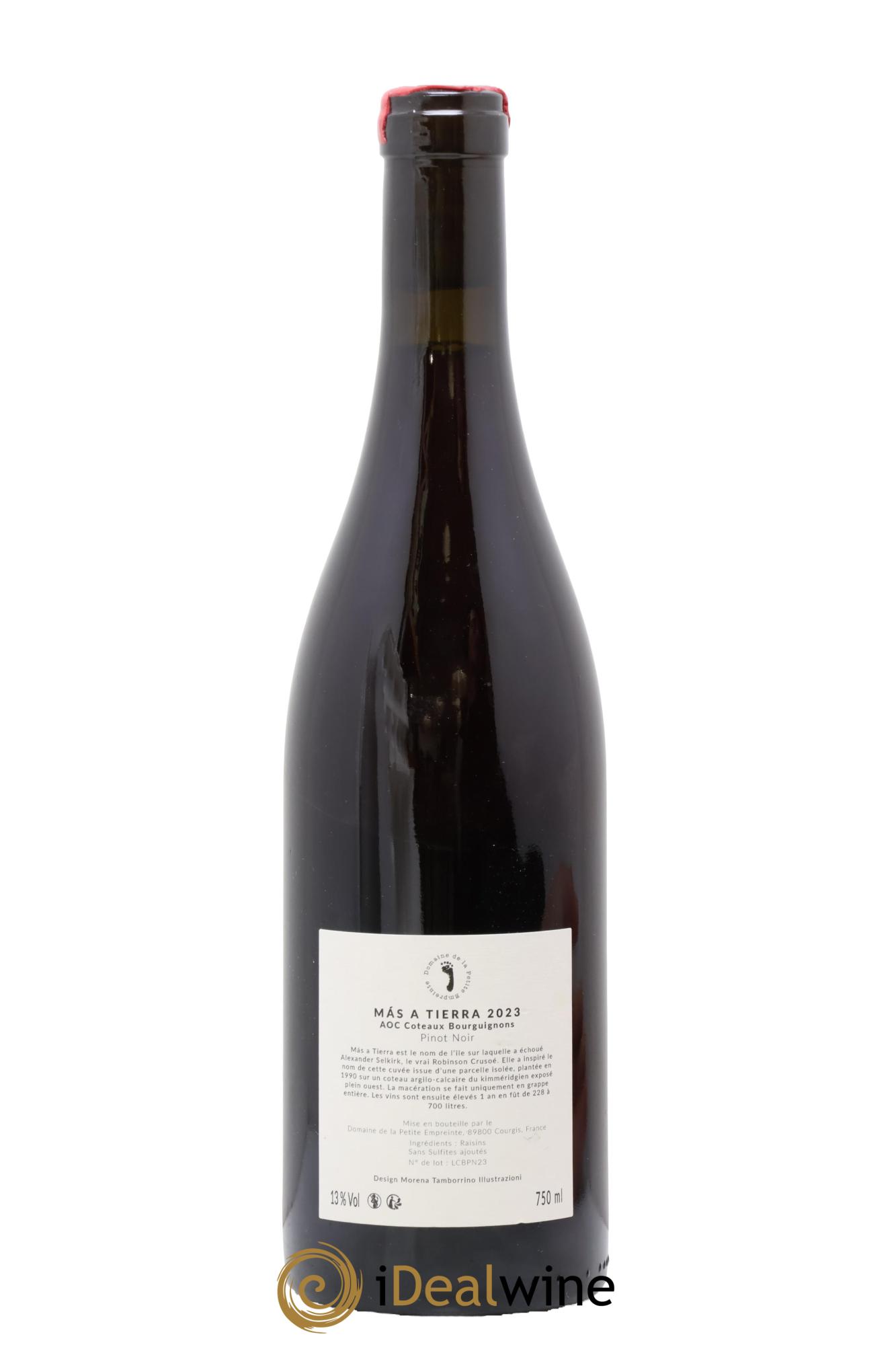 Coteaux Bourguignons Mas a Tierra Domaine de la Petite Empreinte 2023 - Lot of 1 bottle - 1