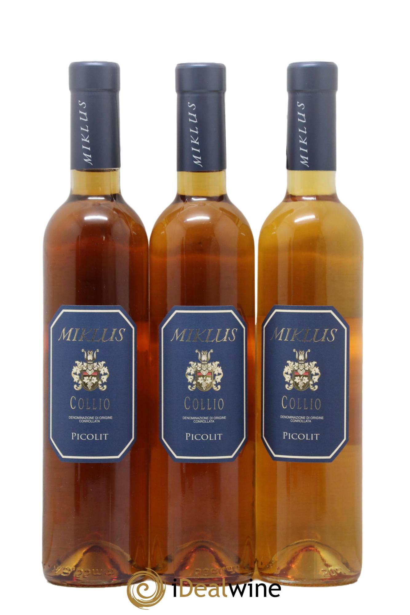 Italie Collio DOC Picolit Azienda Agricola Graga Miklus 2011 - Lot of 3 500ml formats - 0