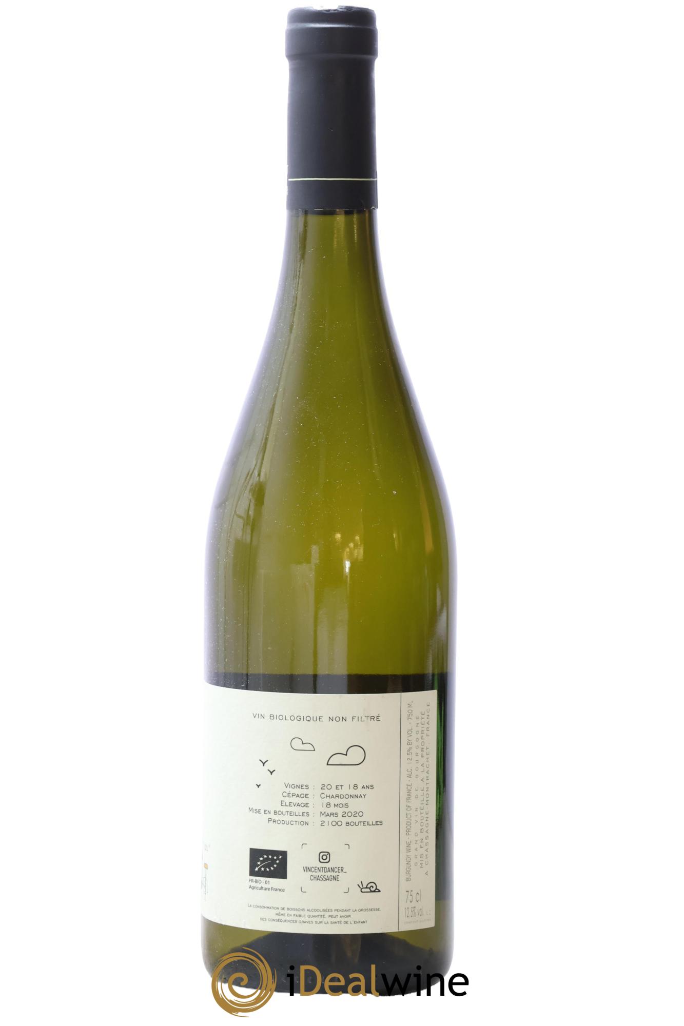 Chassagne-Montrachet Vincent Dancer 2018 - Lot de 1 bouteille - 1