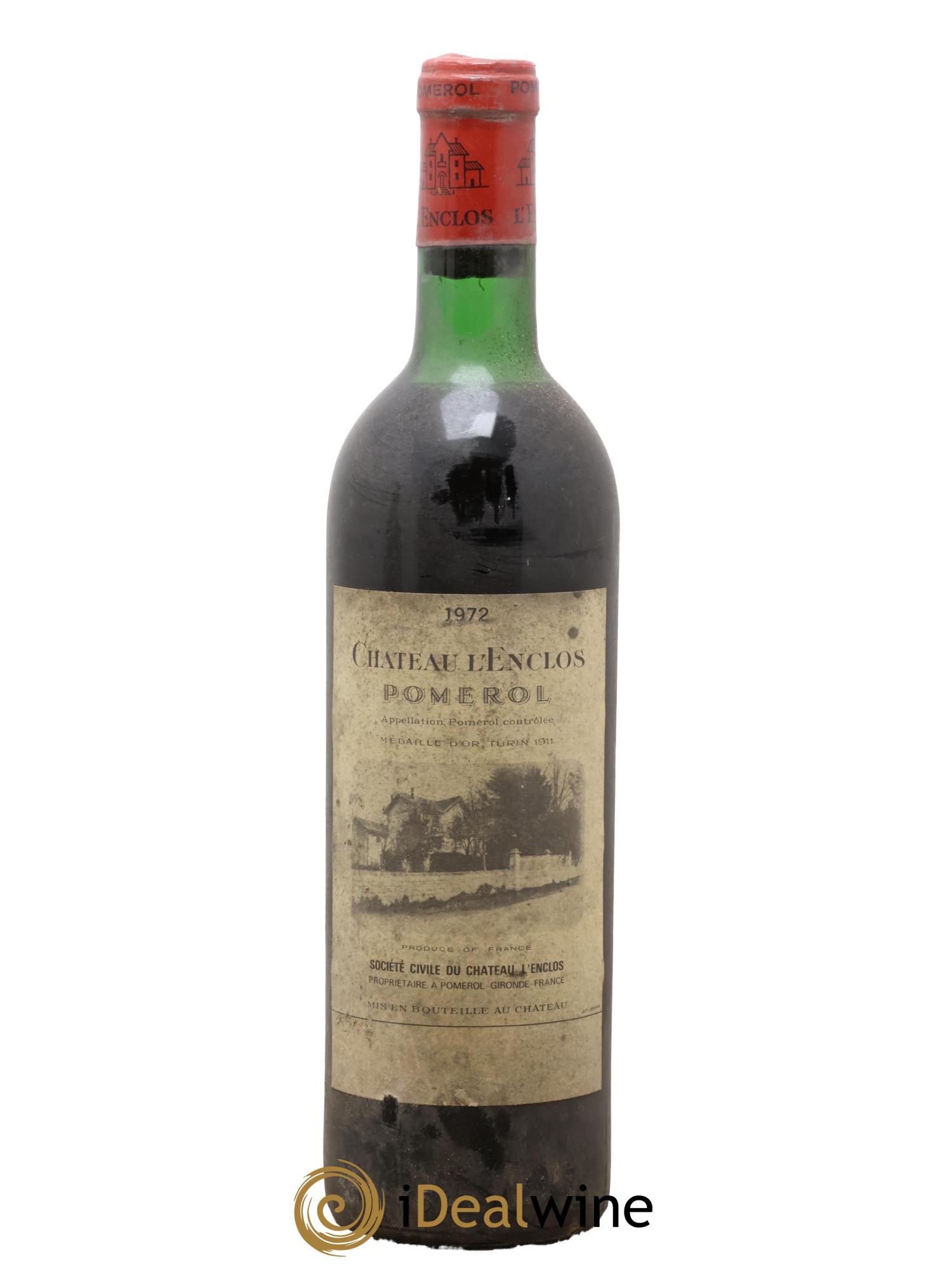 Château l' Enclos 1972 - Posten von 1 Flasche - 0