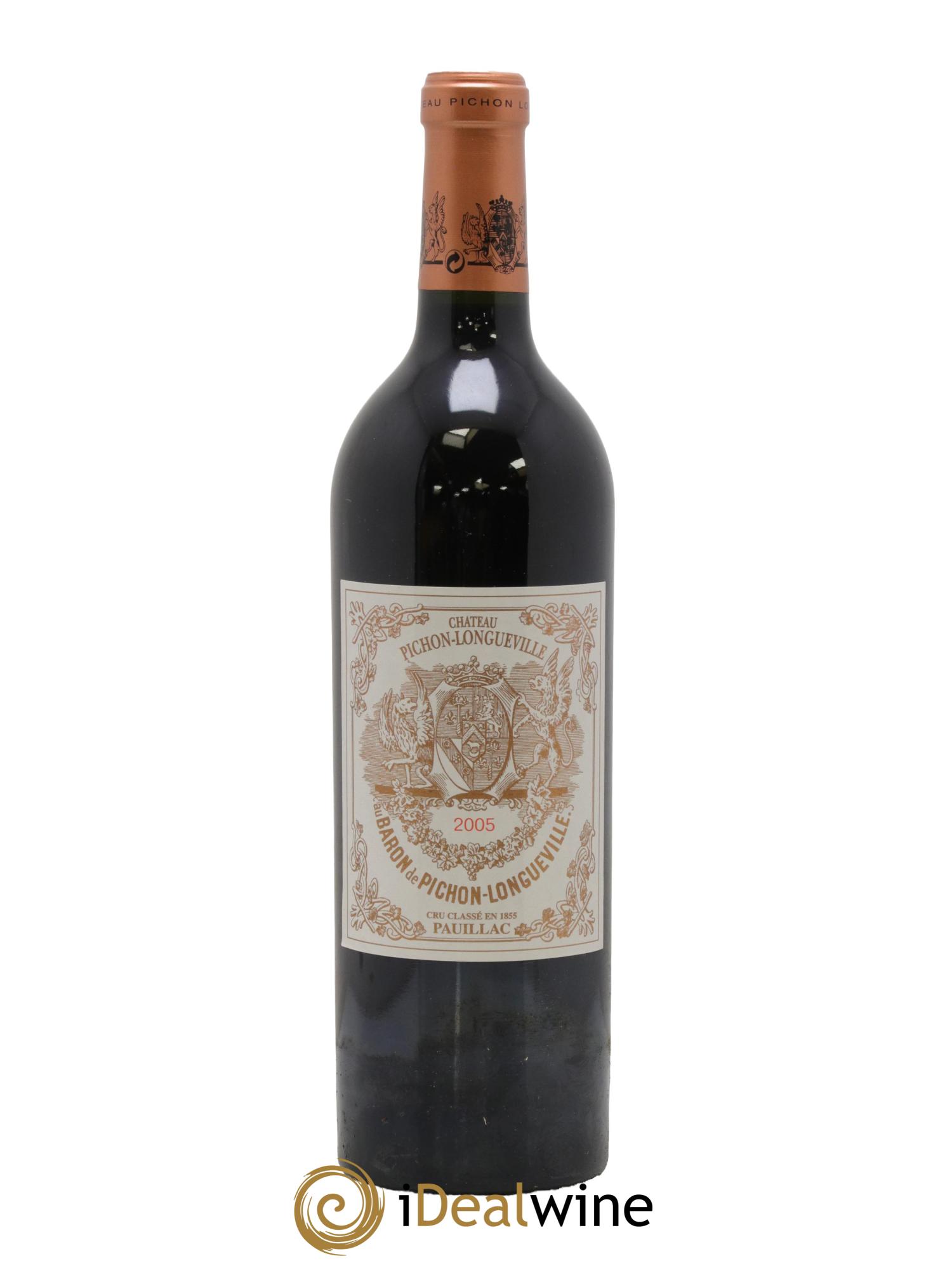 Pichon Longueville Baron 2ème Grand Cru Classé 2005 - Lot de 1 bouteille - 0