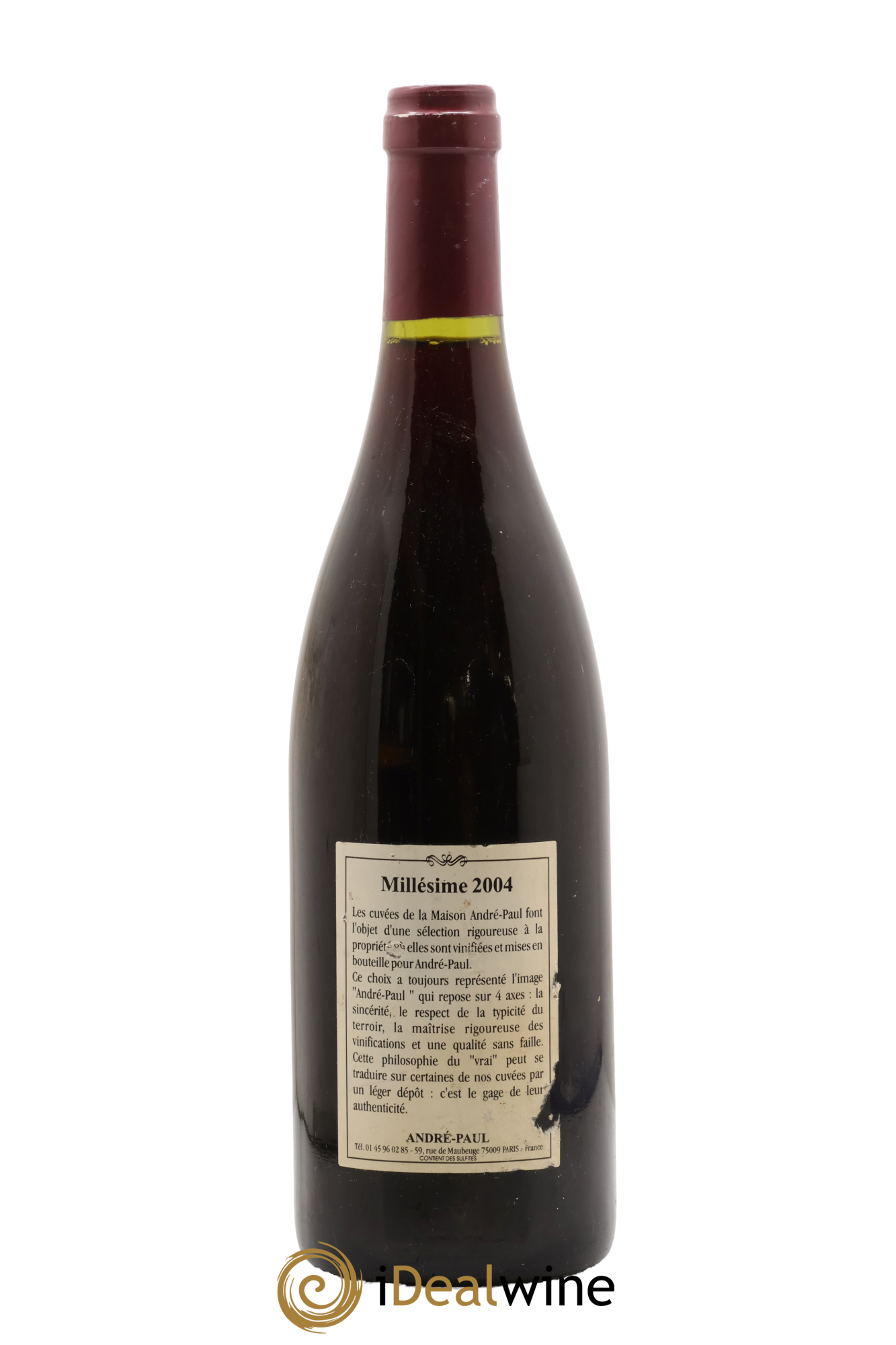 Ladoix Vieilles Vignes Marechal Caillot 2004 - Lot de 1 bouteille - 1