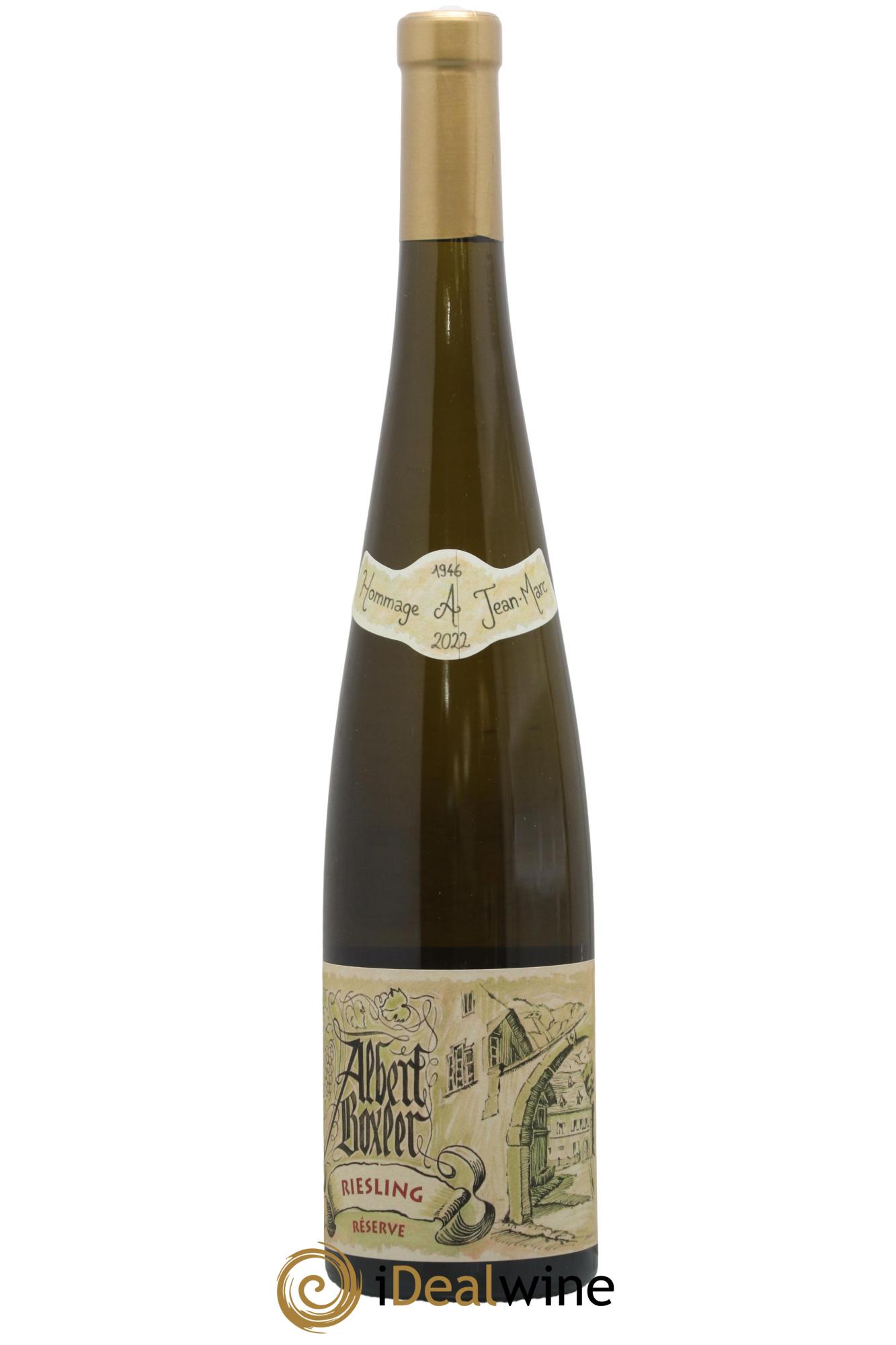 Alsace Riesling Réserve Albert Boxler 2022 - Lotto di 1 bottiglia - 0