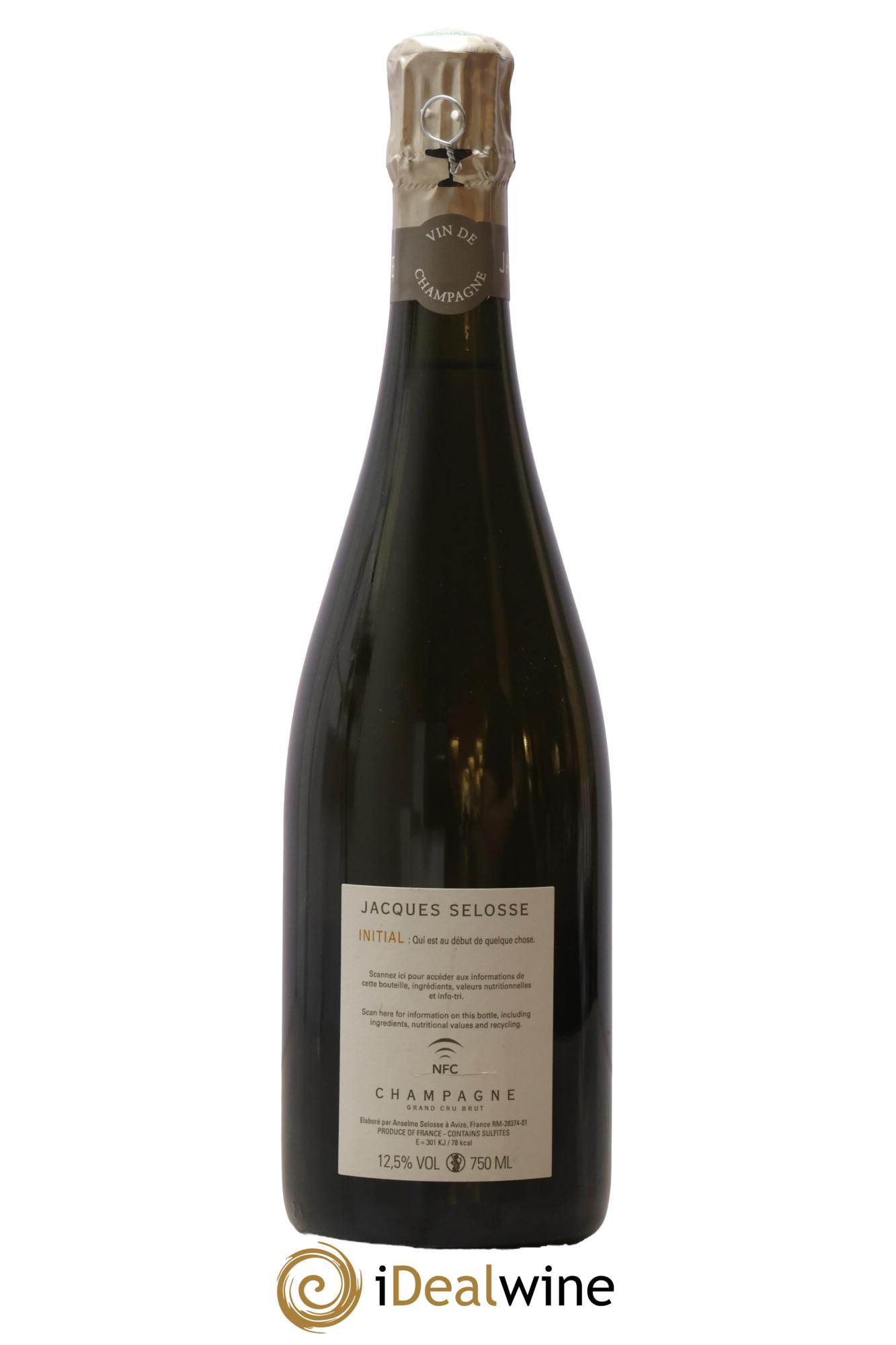 Initial Brut Jacques Selosse - Lot de 1 bouteille - 1