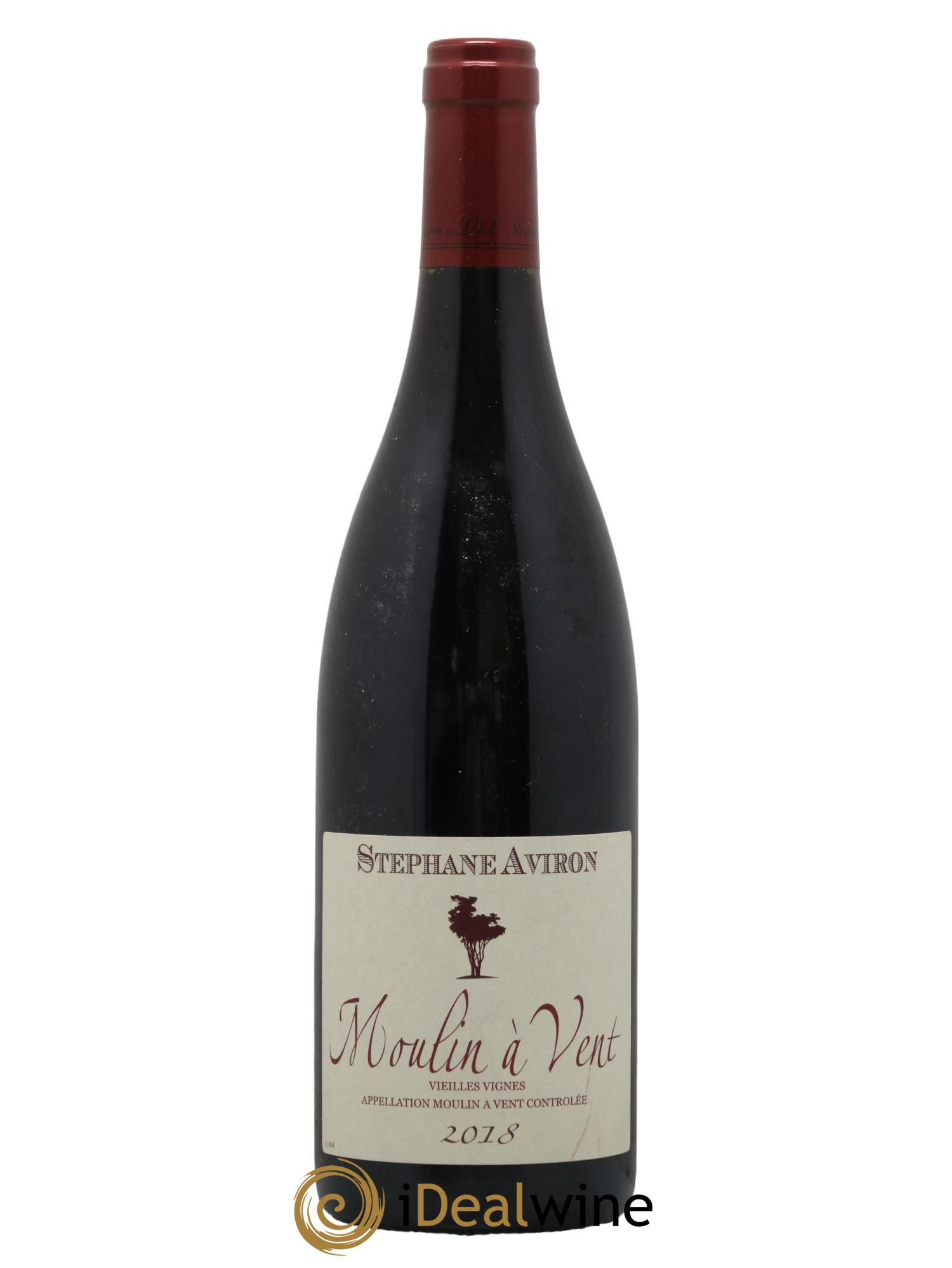 Moulin-à-Vent Vieilles vignes Stephane Aviron 2018 - Lot de 1 bouteille - 0