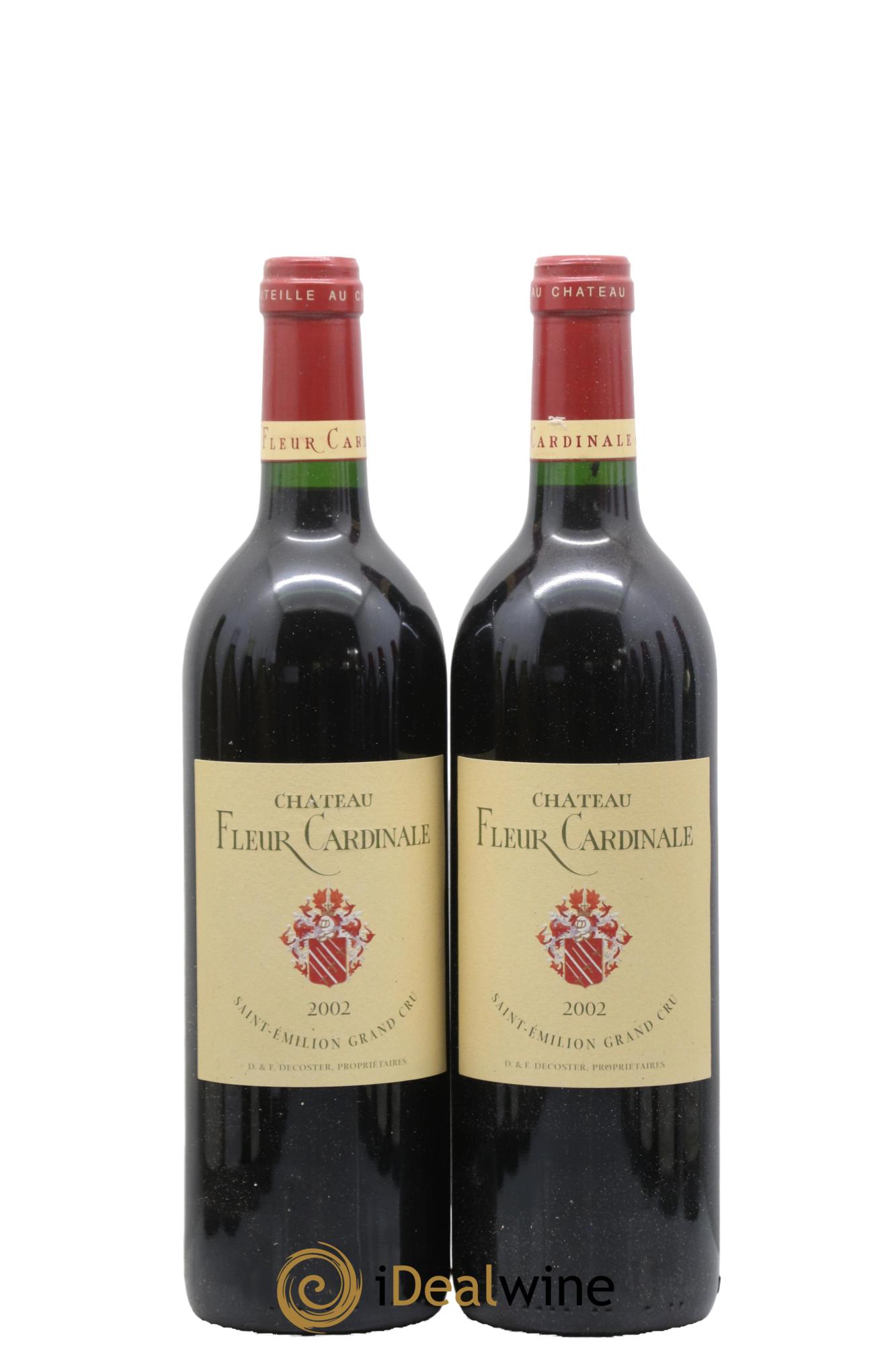 Château Fleur Cardinale Grand Cru Classé 2002 - Lot of 2 bottles - 0