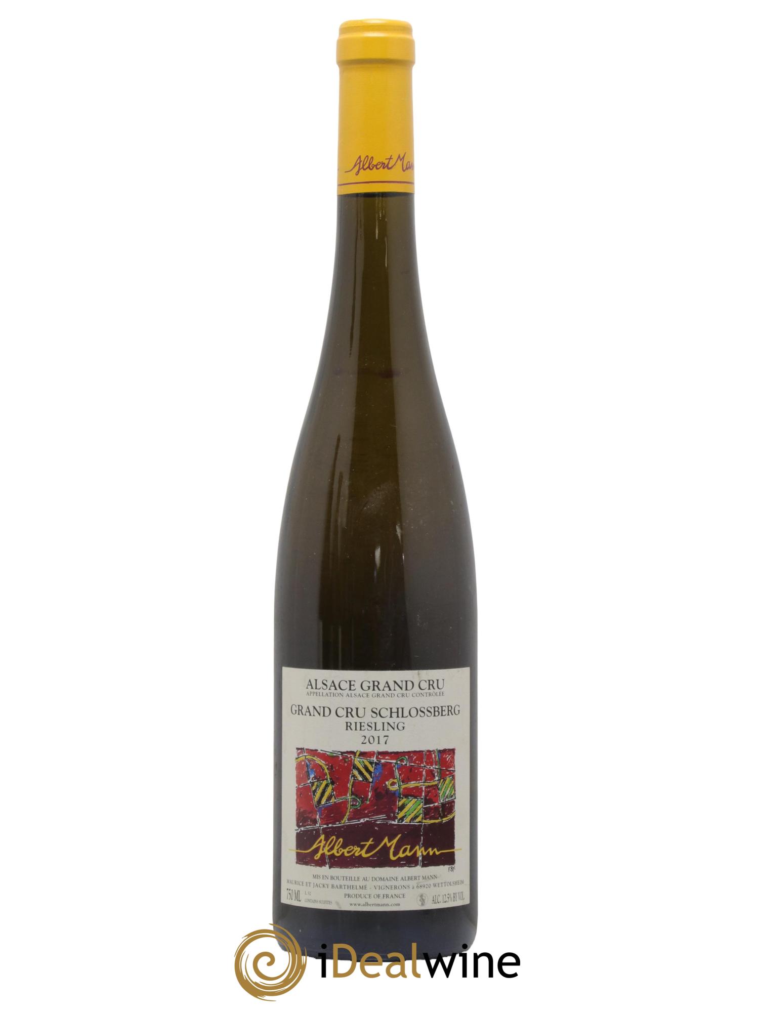 Alsace Riesling Grand Cru Schlossberg Albert Mann 2017 - Lot de 1 bouteille - 0