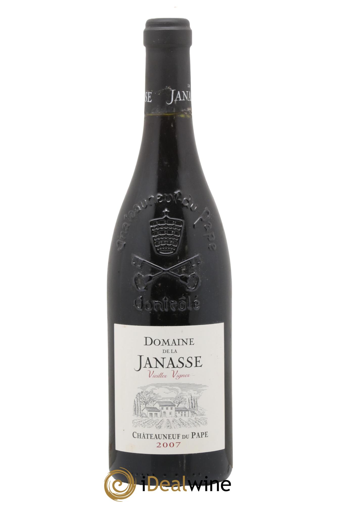 Châteauneuf-du-Pape Cuvée Vieilles Vignes La Janasse (Domaine de) 2007 - Lot de 1 bouteille - 0