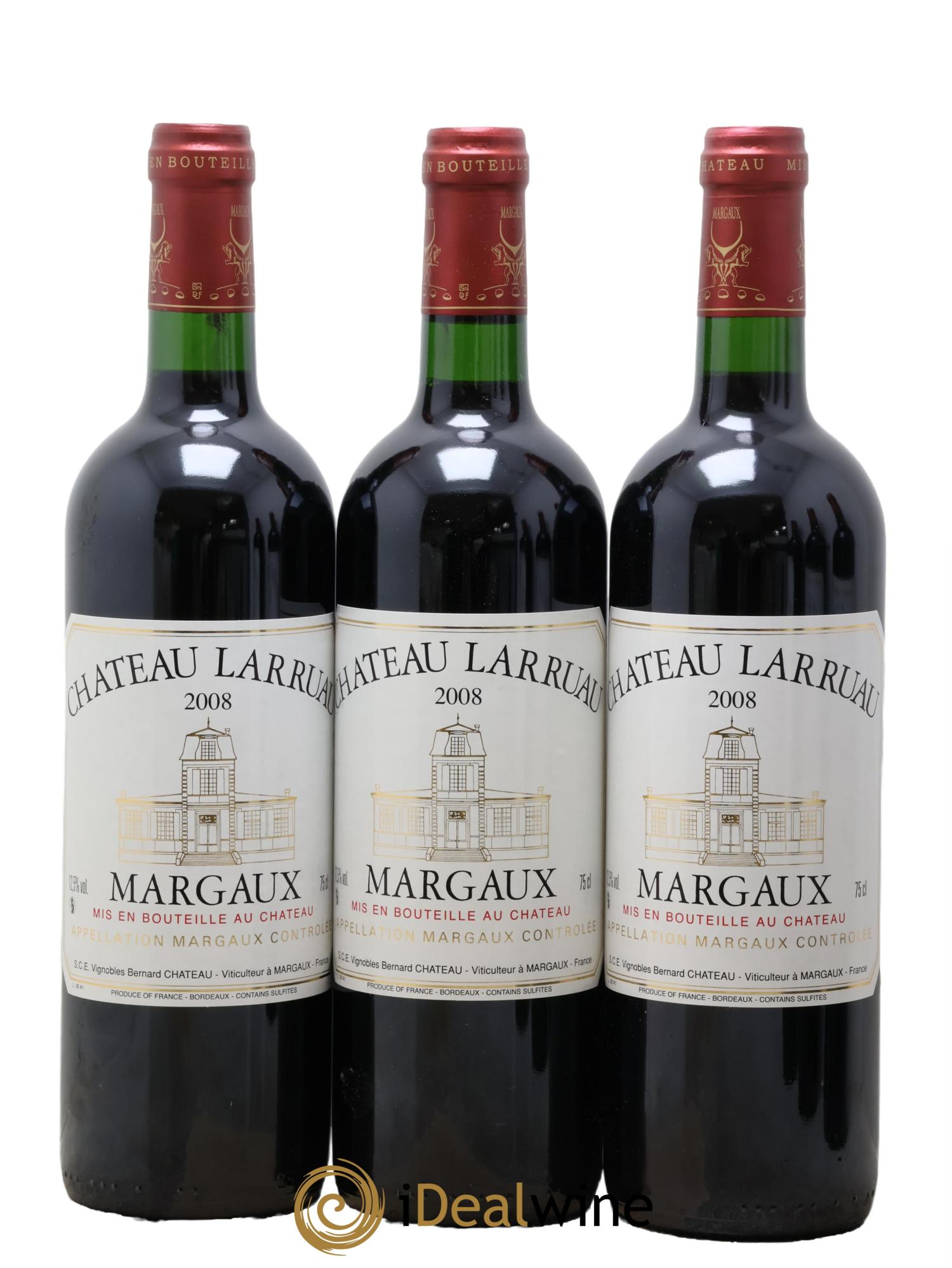 Château Larruau  2008 - Lotto di 6 bottiglie - 1
