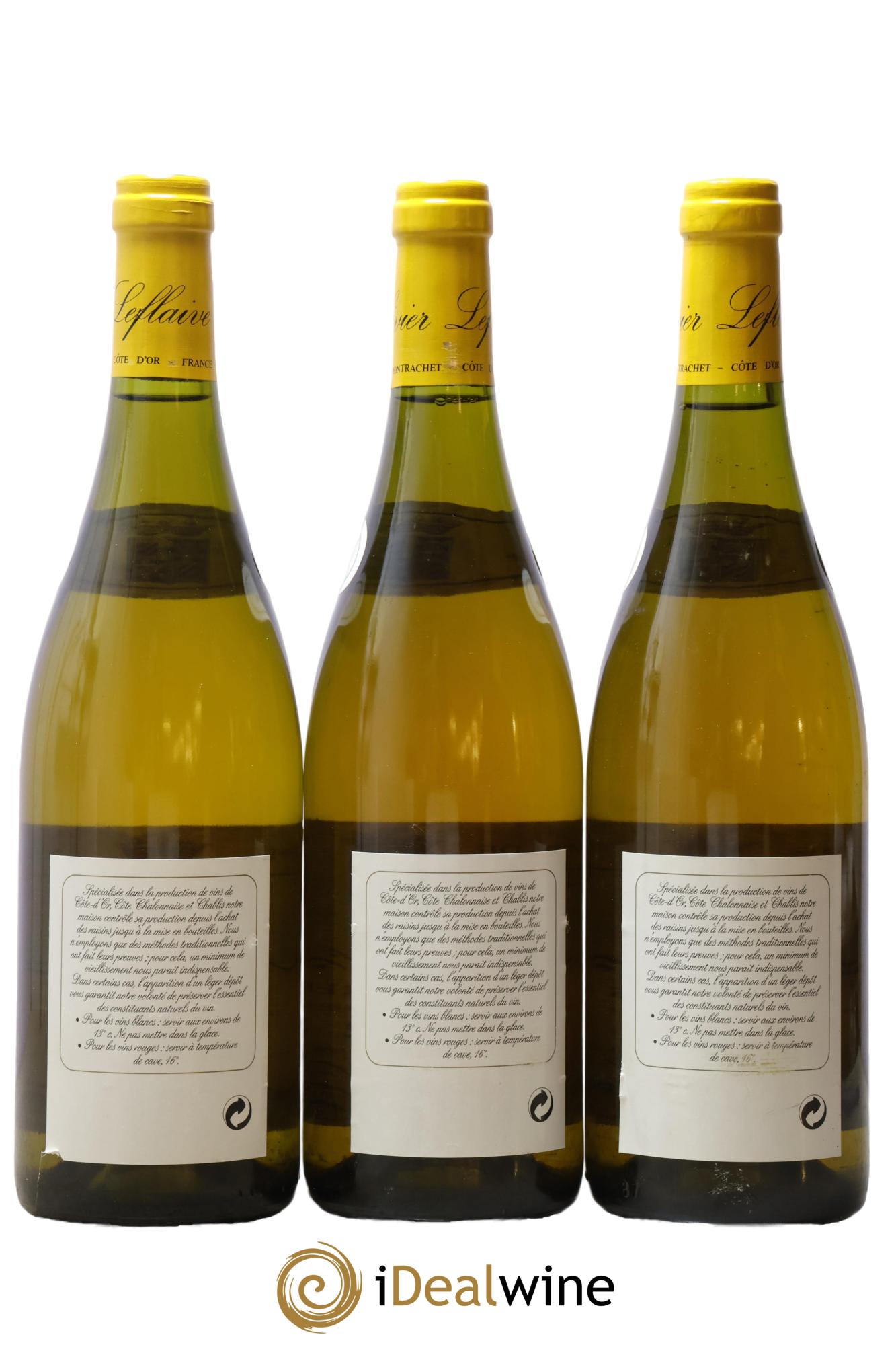 Puligny-Montrachet 1er Cru Perrières Olivier Leflaive 2002 - Lot de 3 bouteilles - 1