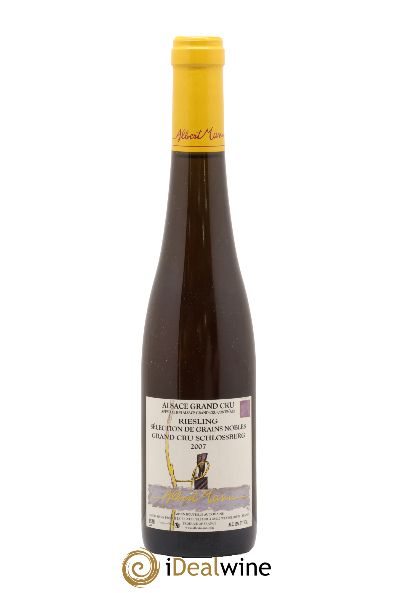 Alsace Grand Cru Schlossbeg Sélection Grains Nobles Albert Mann 2007 - Lot de 1 format 50cl - 0