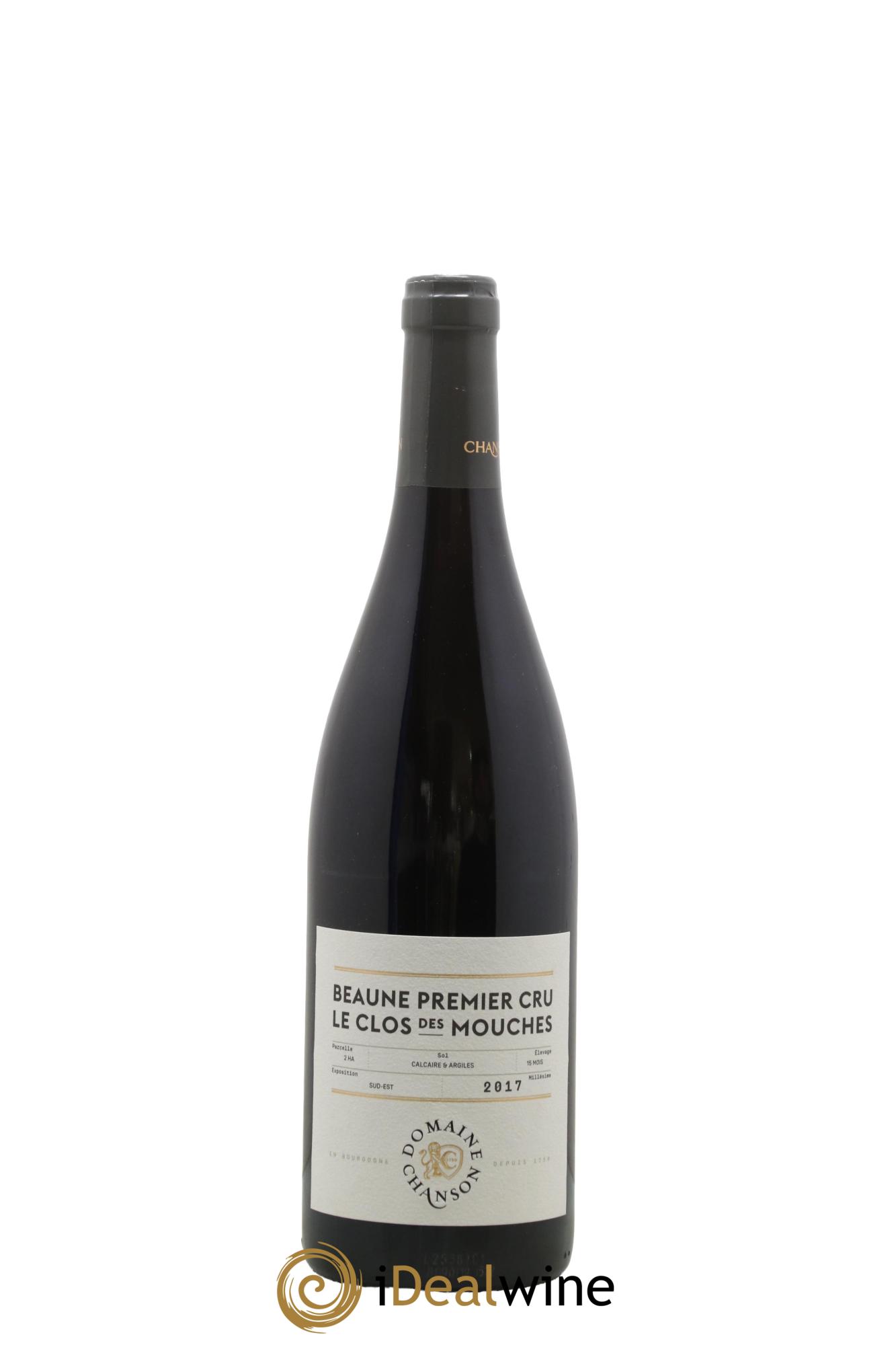 Beaune 1er Cru Clos des Mouches Chanson (Domaine) 2017 - Posten von 1 Flasche - 0