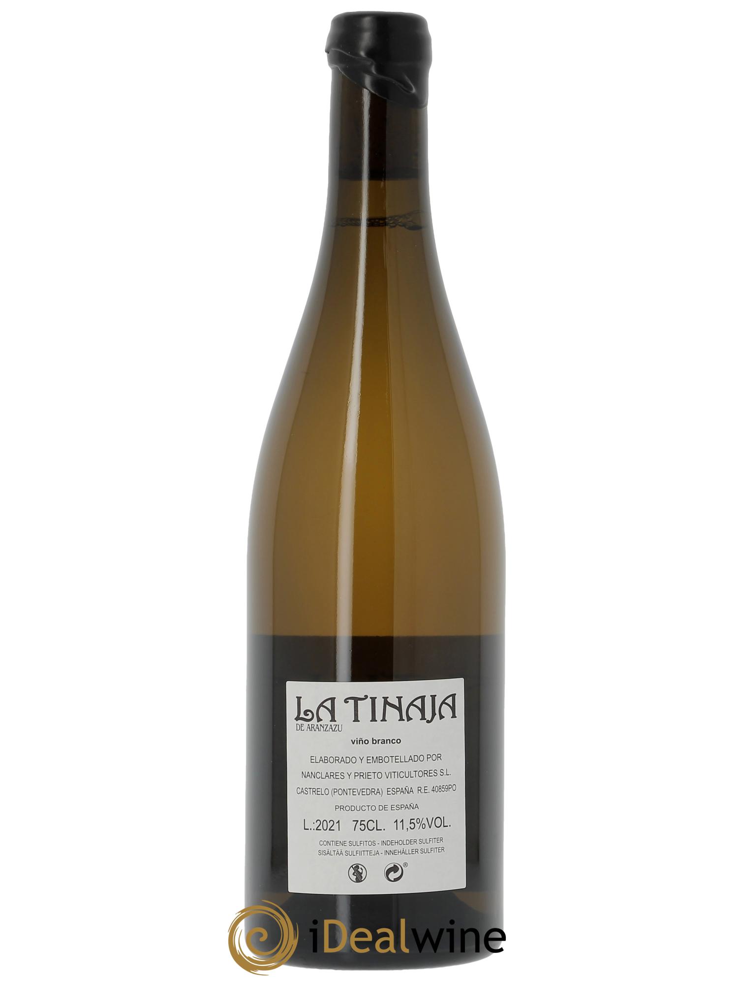 Rias Baixas La Tinaja de Aranzazu Nanclares y Prieto 2021 - Lotto di 1 bottiglia - 1