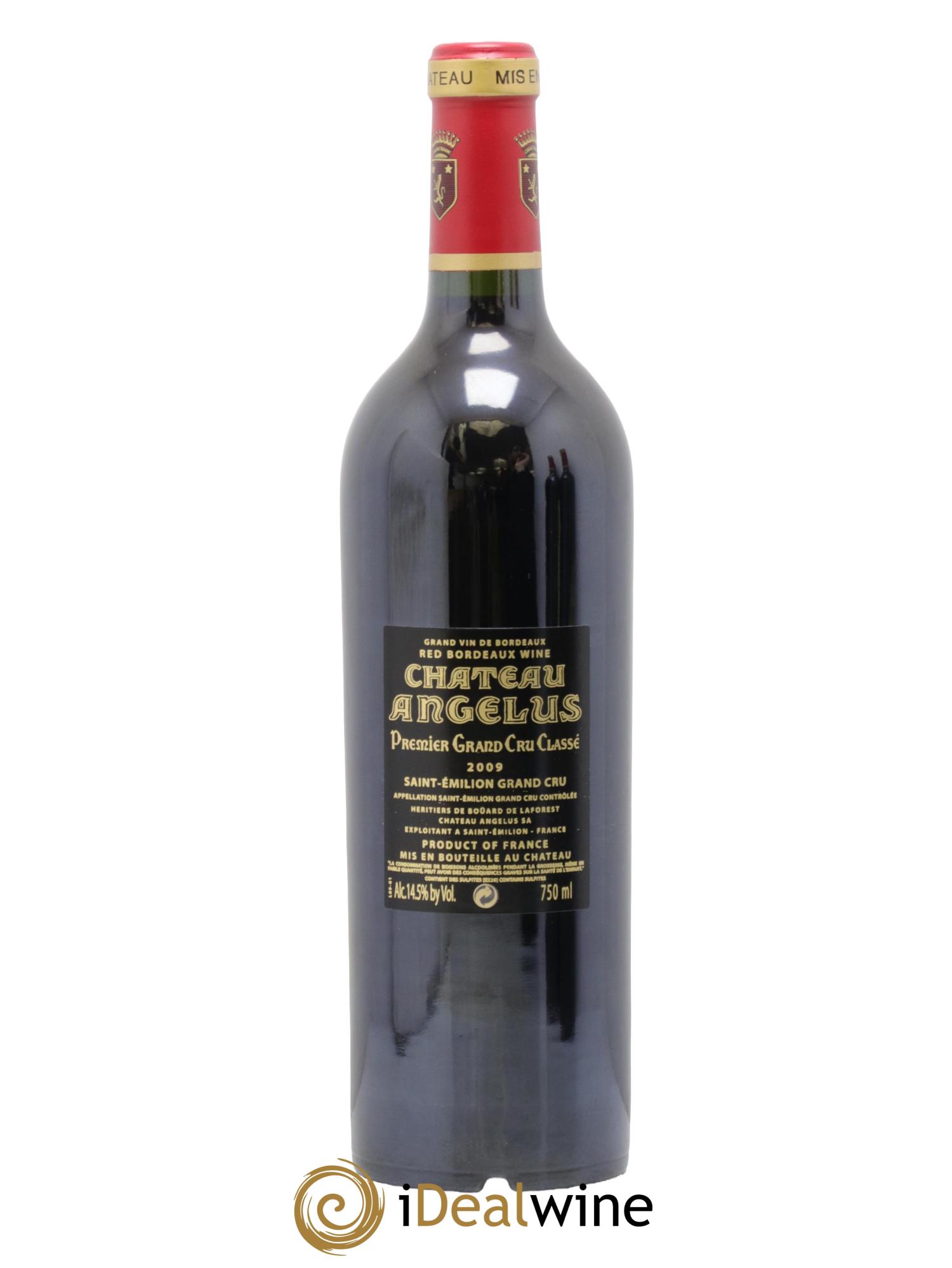 Château Angélus 1er Grand Cru Classé A 2009 - Posten von 1 Flasche - 1