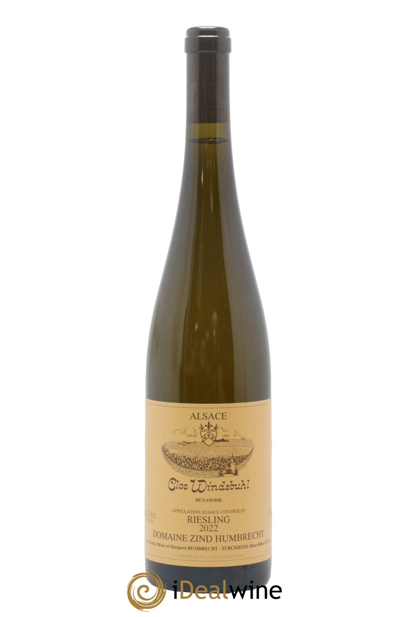 Alsace Riesling Clos Windsbuhl Zind-Humbrecht (Domaine) 2022 - Lot de 1 bouteille - 0
