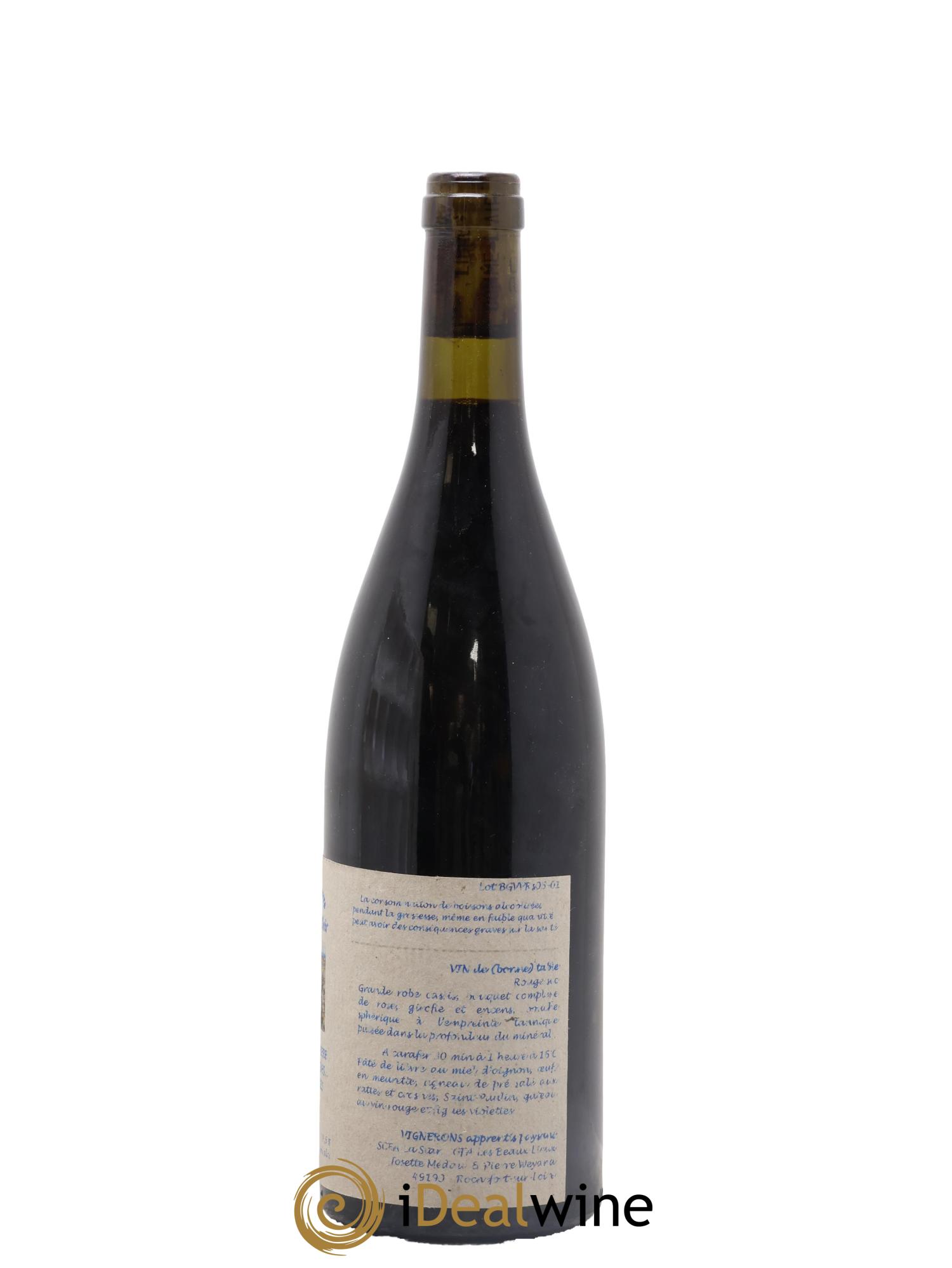 Vin de France Un vin de Terre Libre comme l'Air Le Sang de Lumière des Vieilles Vignes ... des Gasneries Josette Medau & Pierre Weyand 2005 - Lot de 1 bouteille - 1
