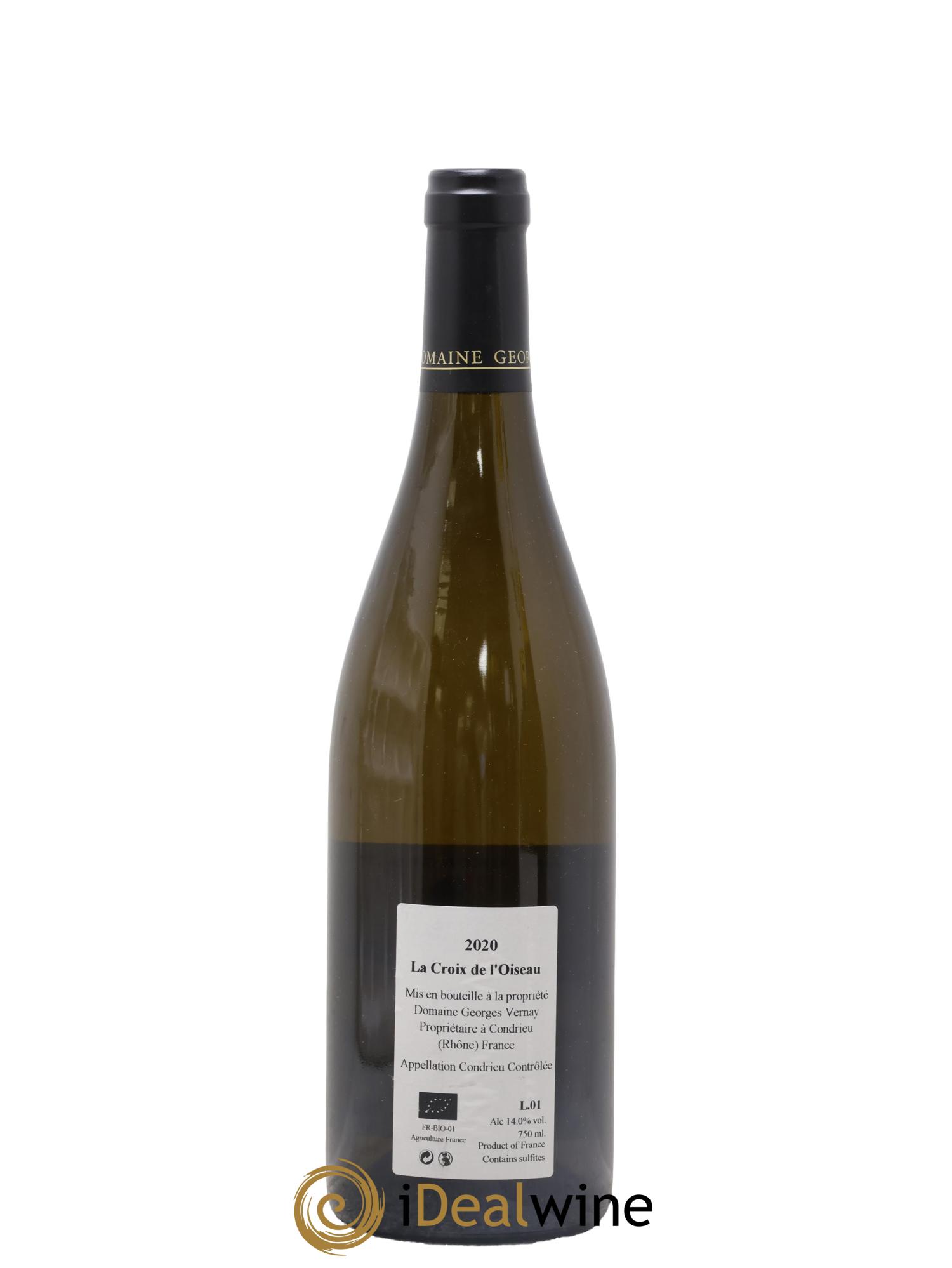 Condrieu La Croix de l'Oiseau Georges Vernay 2020 - Lotto di 1 bottiglia - 1