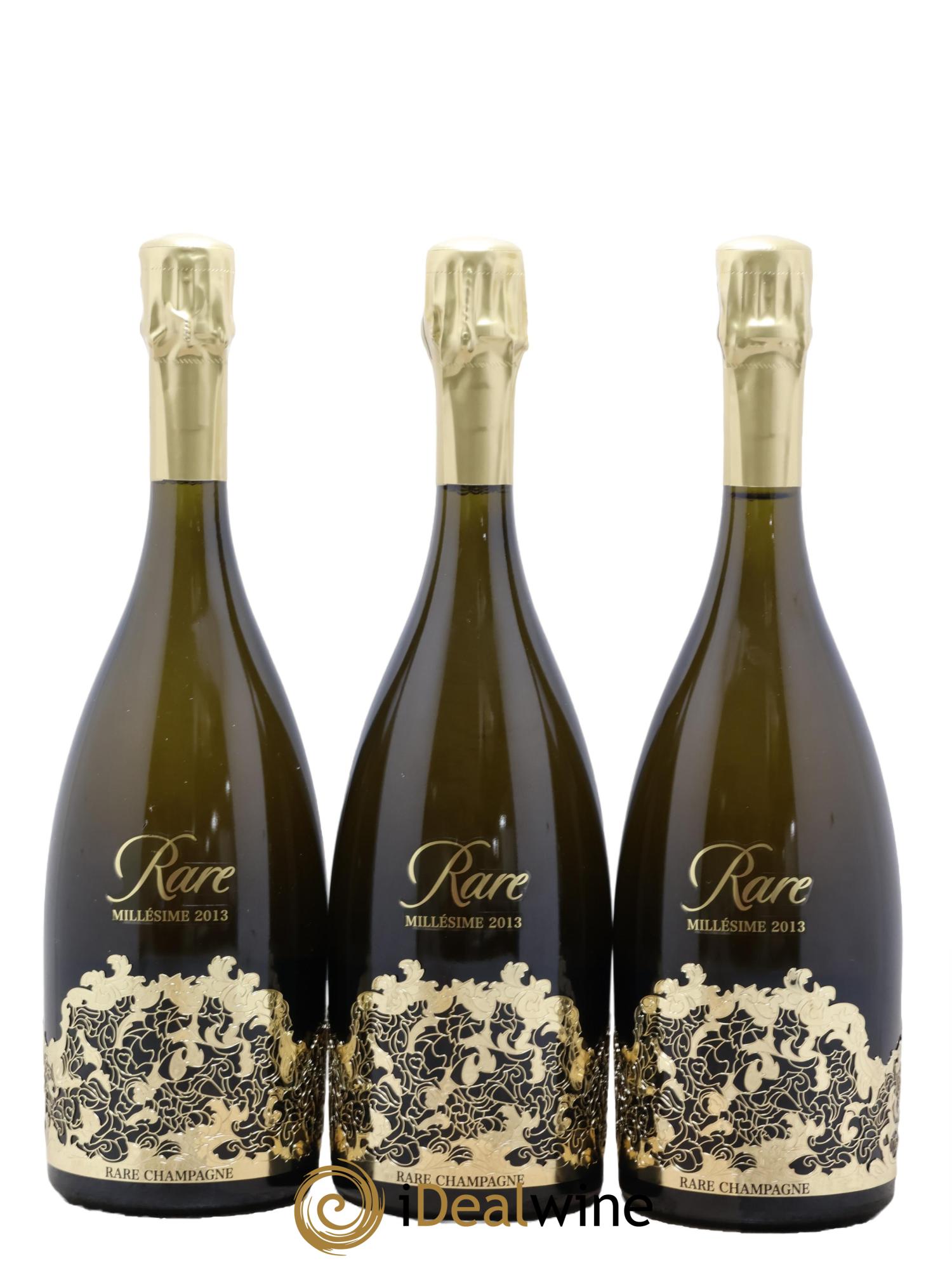 Rare Rare Champagne 2013 - Lot of 3 bottles - 0